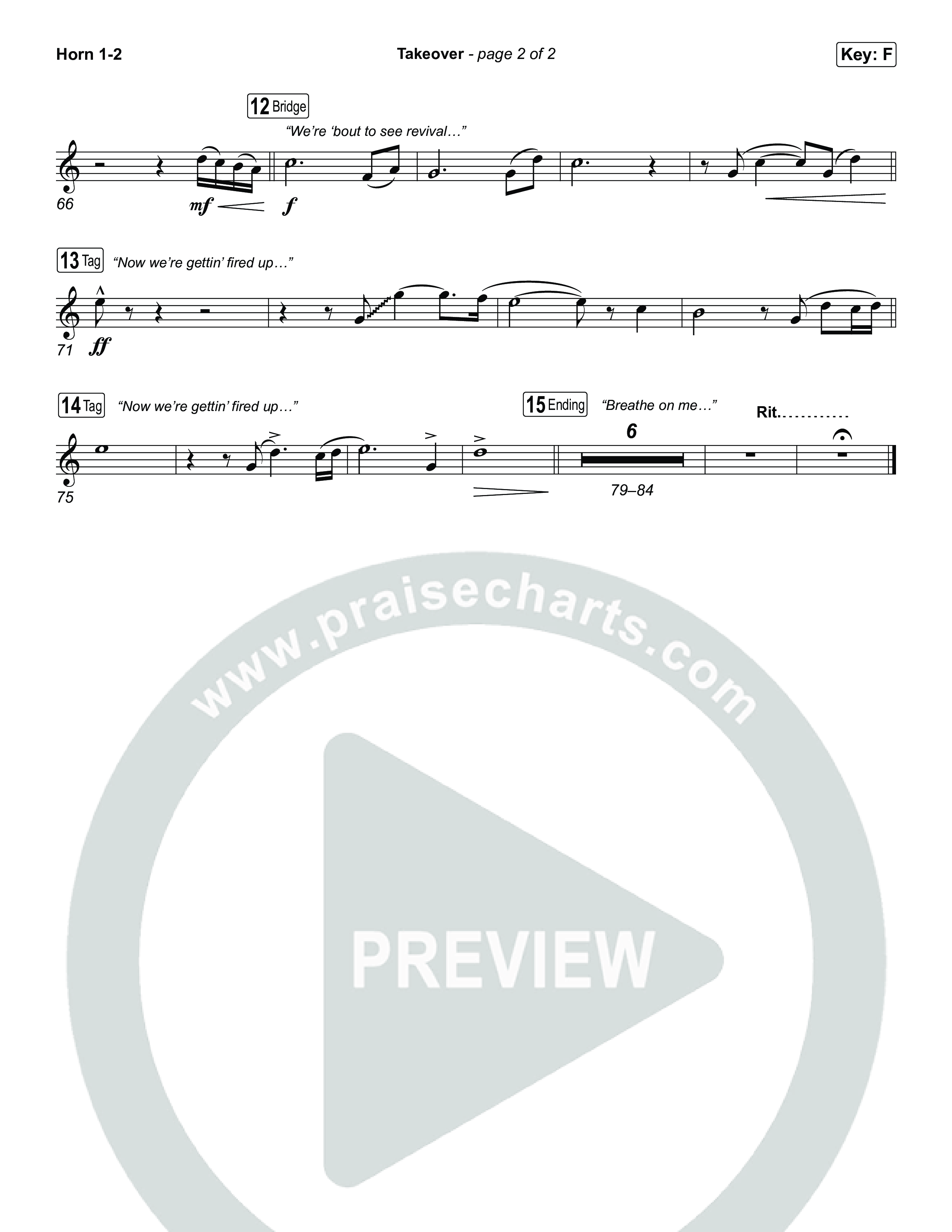 Takeover Brass Pack (ELEVATION RHYTHM / Jonathan Stamper)