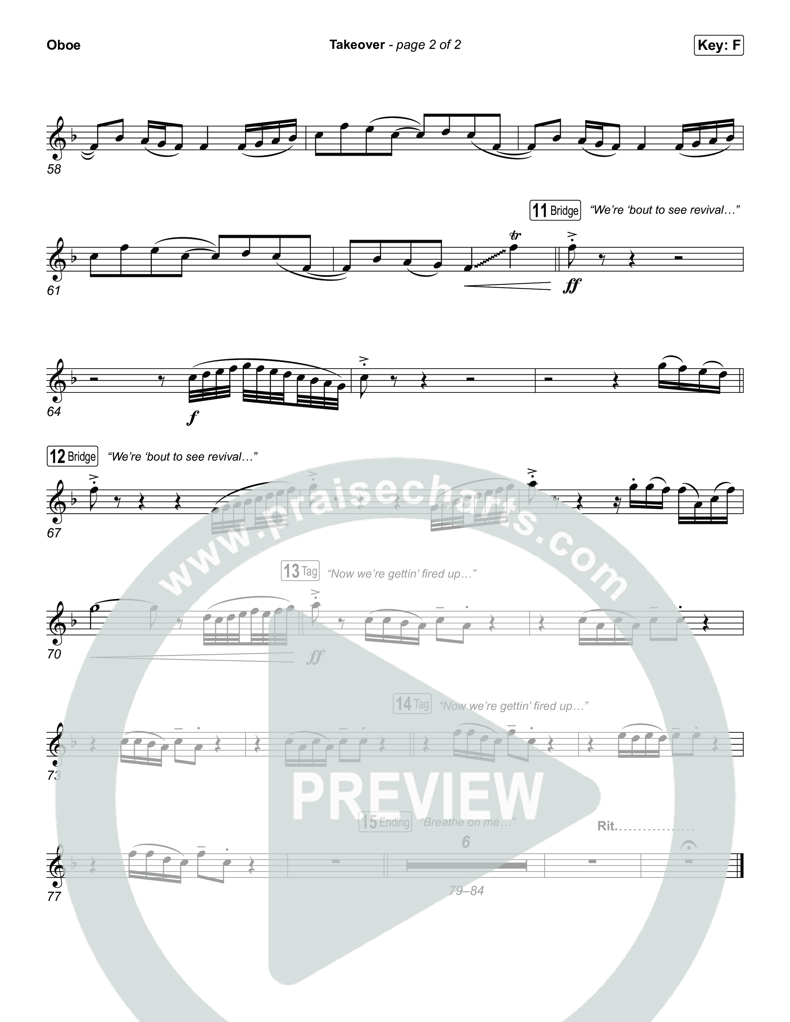 Takeover Oboe (ELEVATION RHYTHM / Jonathan Stamper)