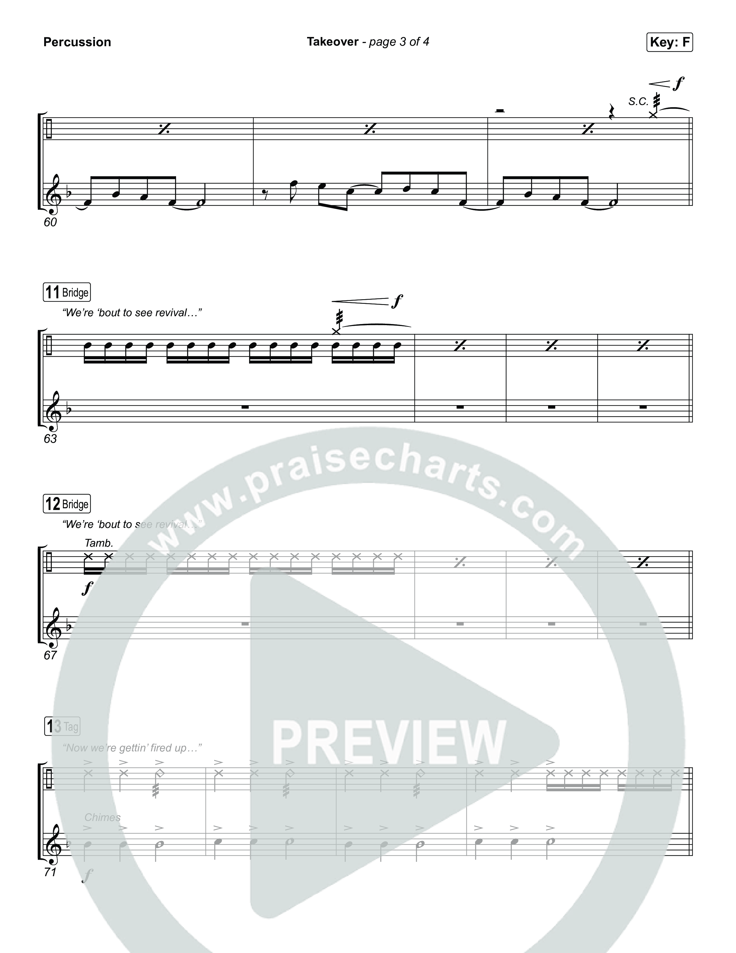 Takeover Percussion (ELEVATION RHYTHM / Jonathan Stamper)