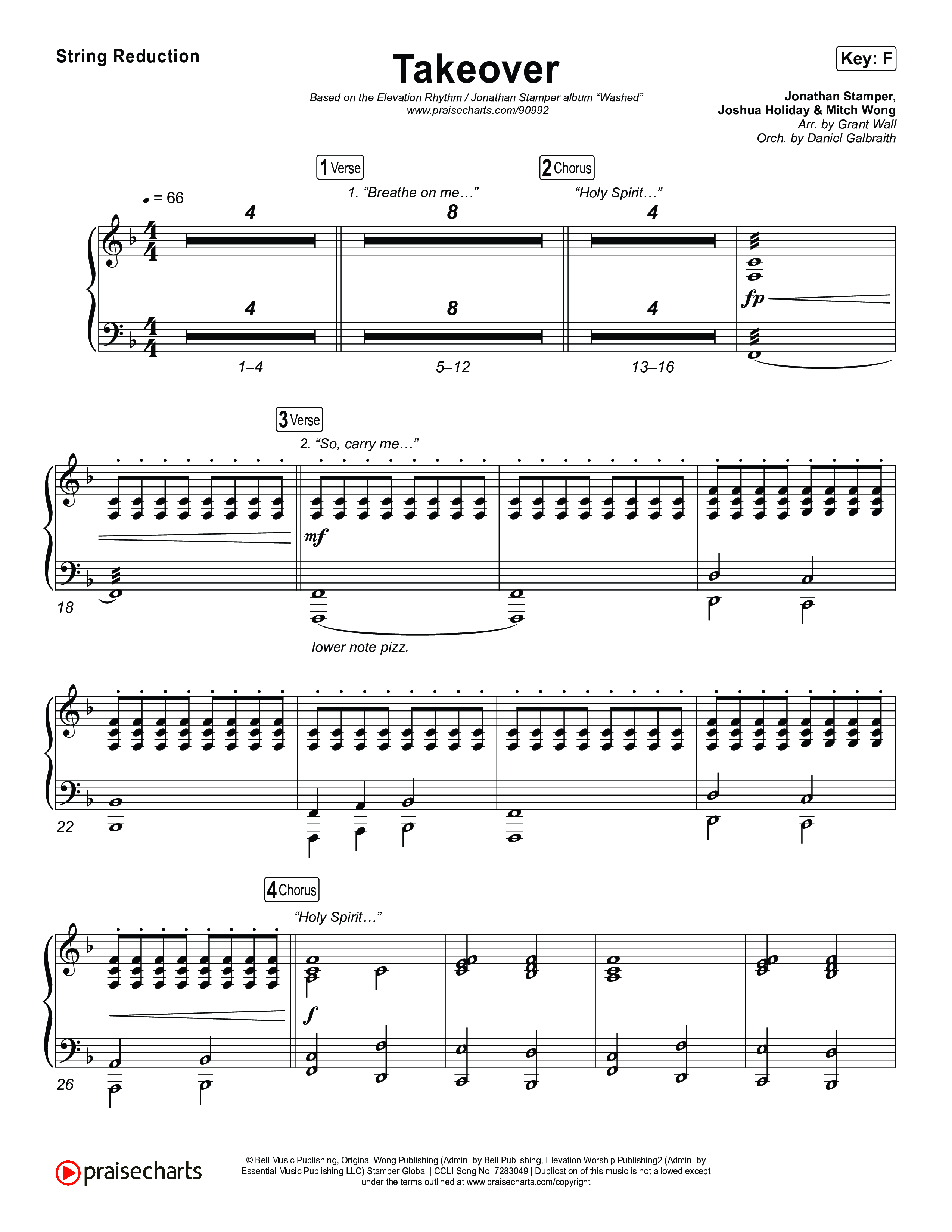 Takeover String Reduction (ELEVATION RHYTHM / Jonathan Stamper)