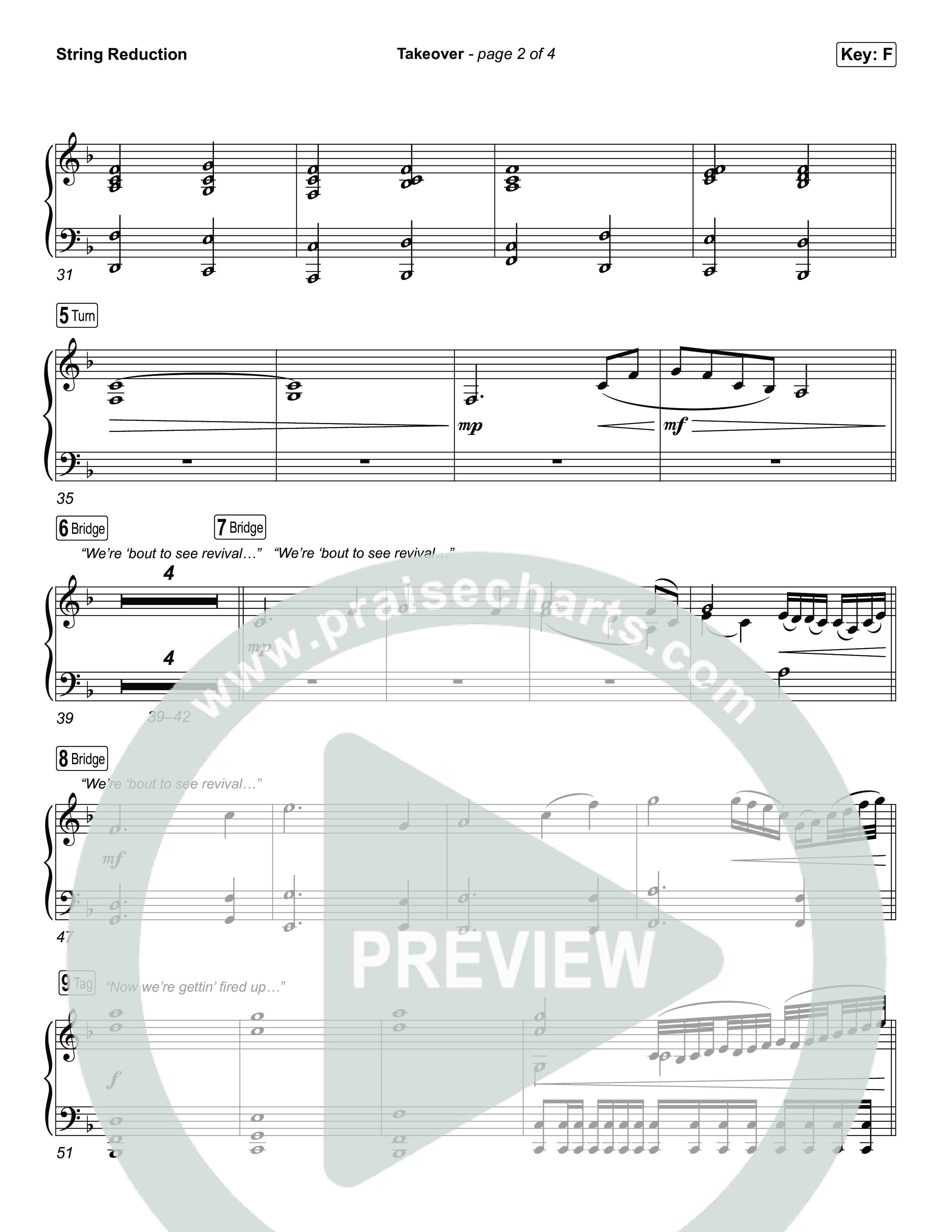 Takeover String Reduction (ELEVATION RHYTHM / Jonathan Stamper)