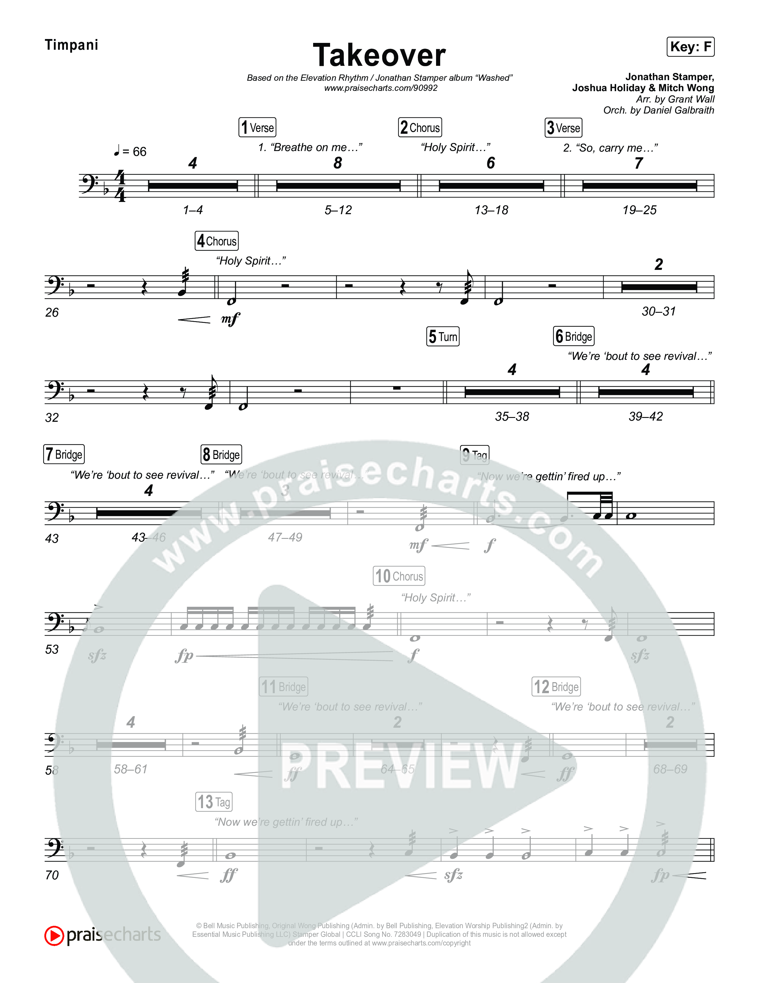 Takeover Timpani (ELEVATION RHYTHM / Jonathan Stamper)