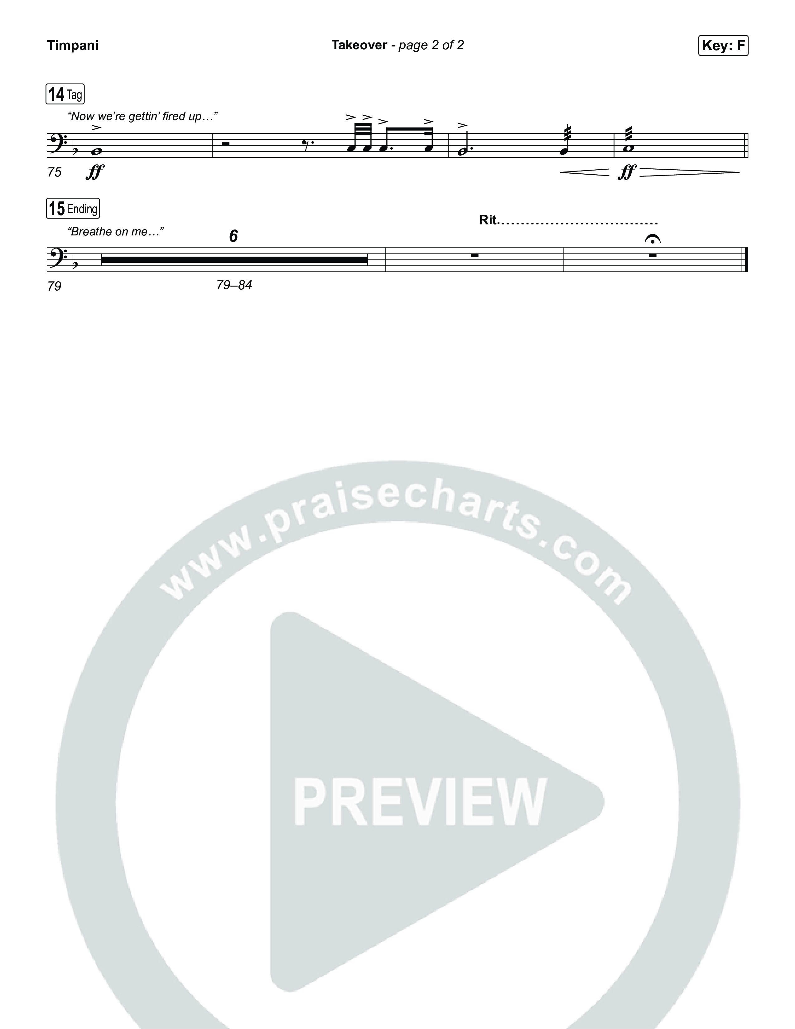 Takeover Timpani (ELEVATION RHYTHM / Jonathan Stamper)