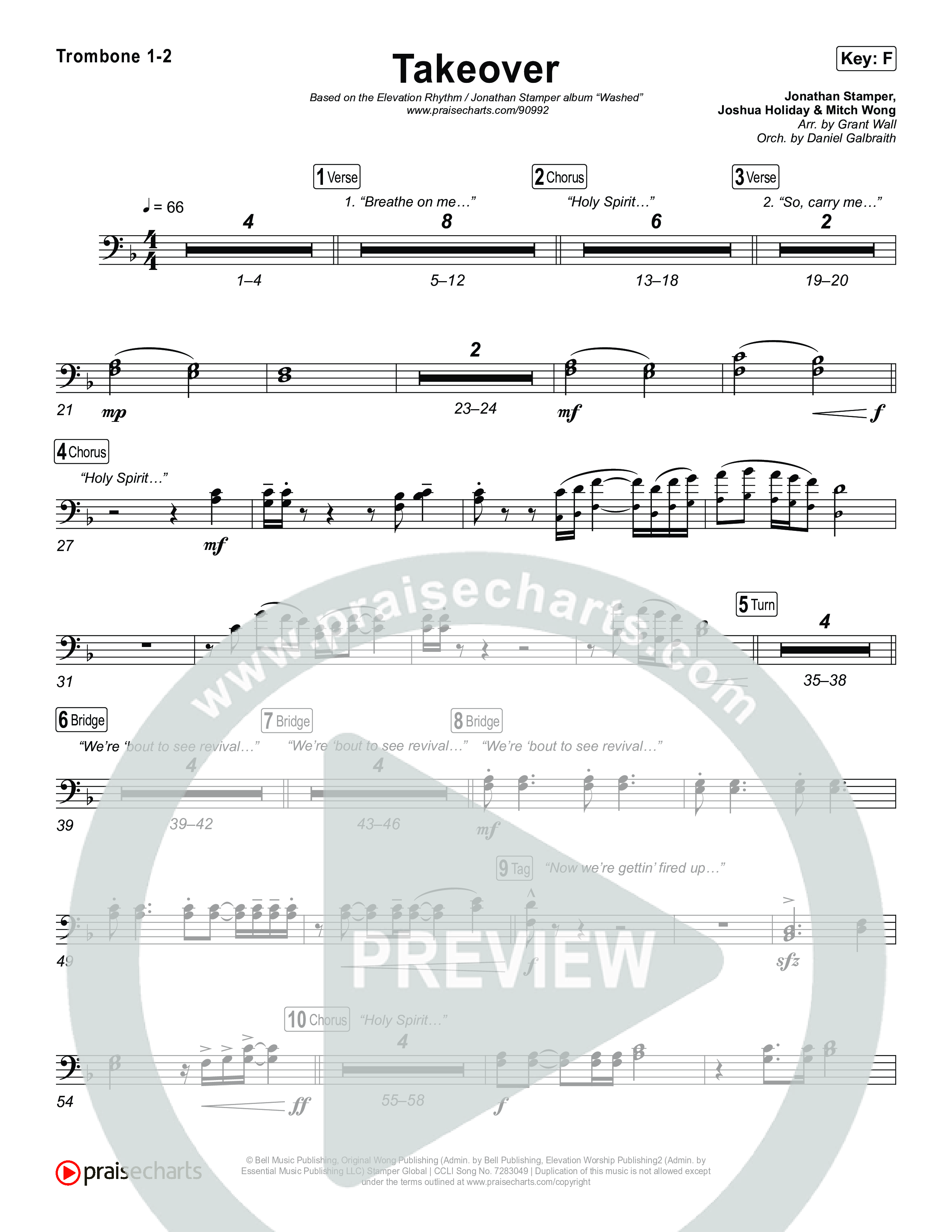 Takeover Trombone 1/2 (ELEVATION RHYTHM / Jonathan Stamper)
