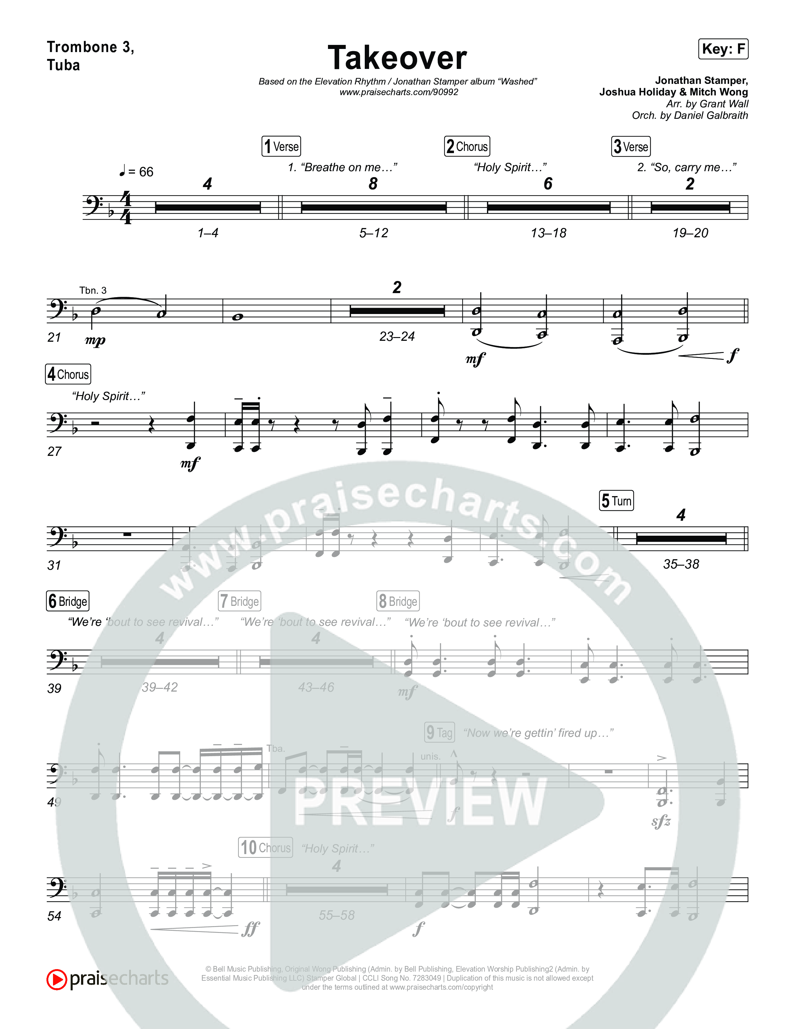 Takeover Trombone 3/Tuba (ELEVATION RHYTHM / Jonathan Stamper)
