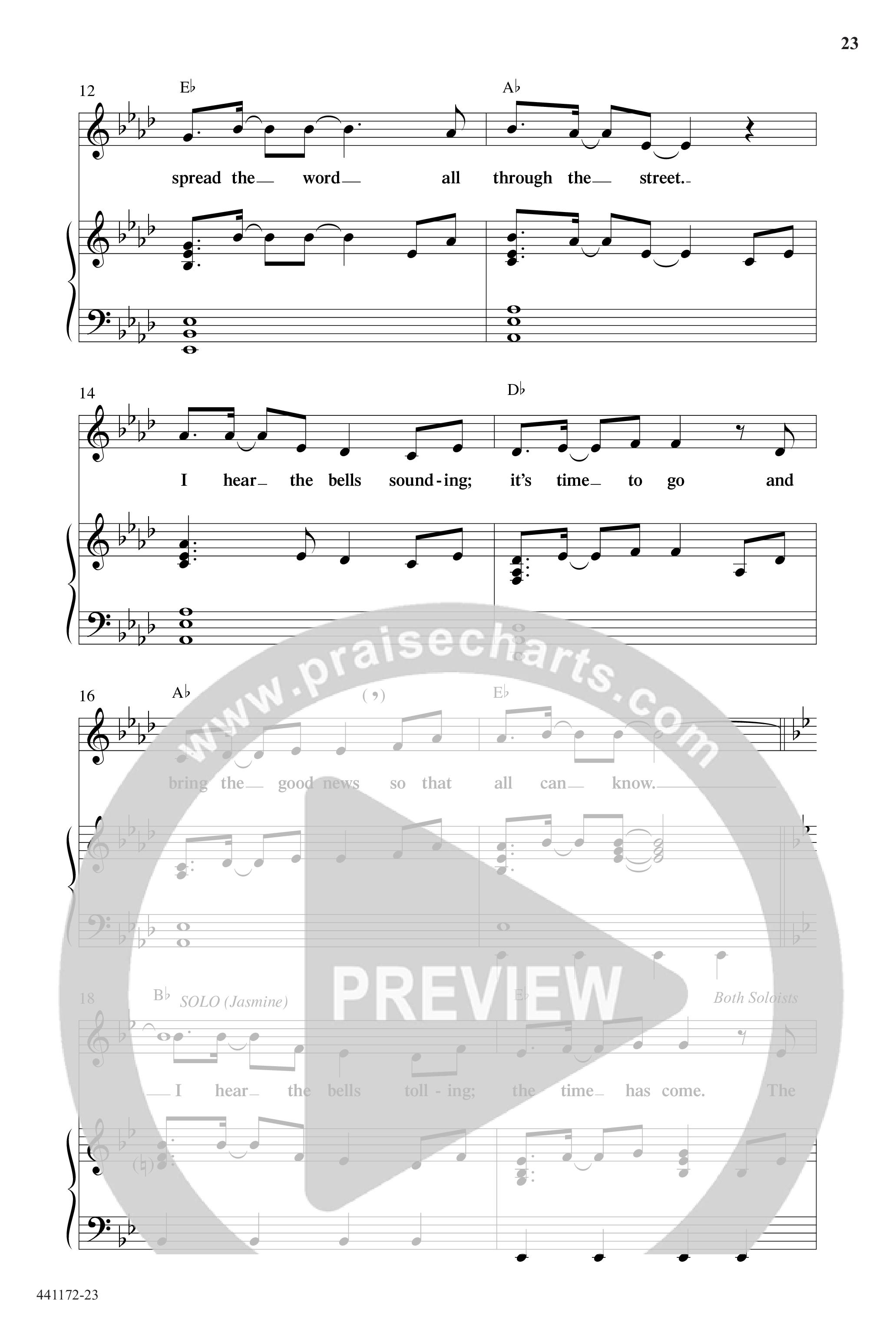 Back To The Manger (10 Song Choral Collection) Song 2 (Piano SATB) ()