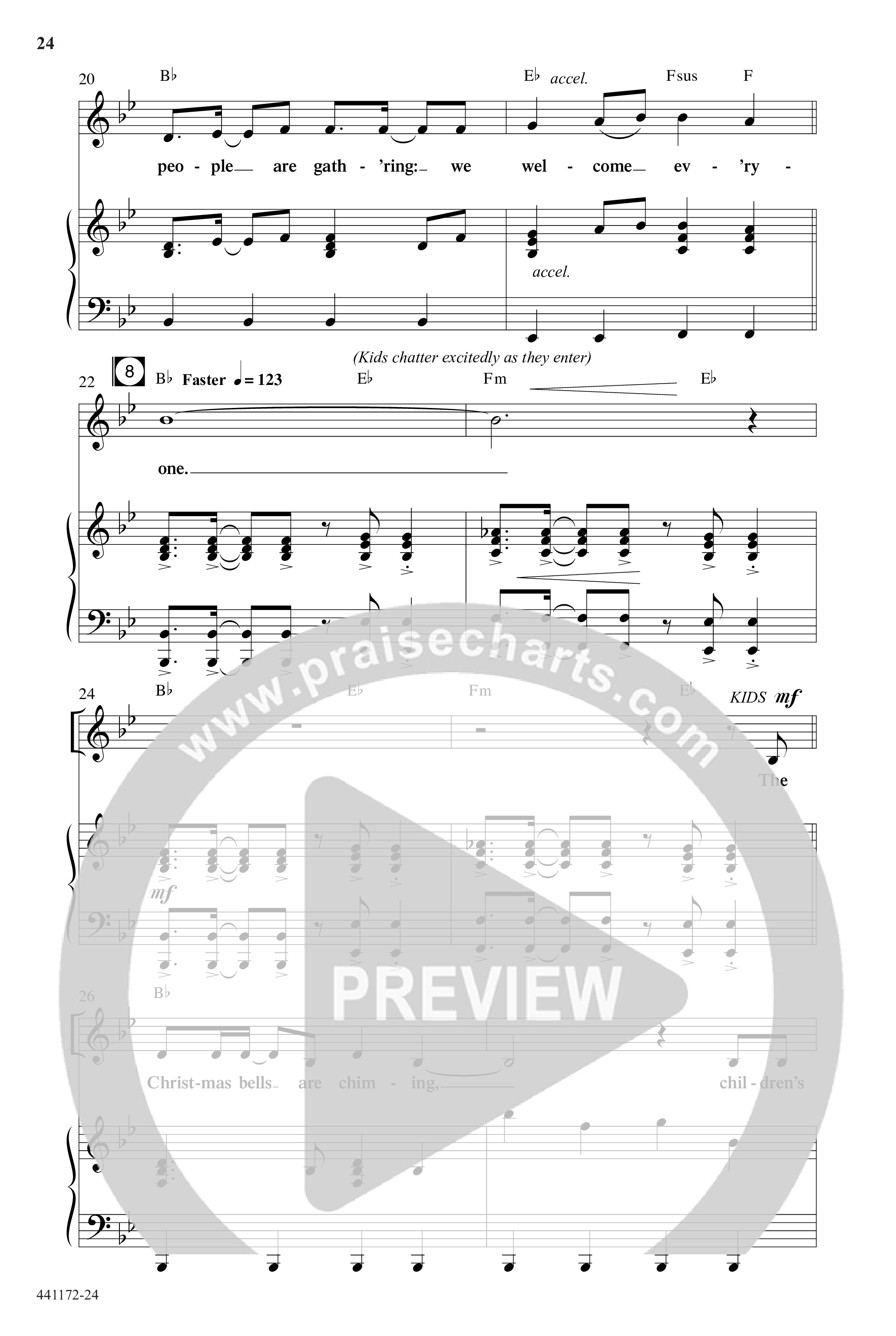 Back To The Manger (10 Song Choral Collection) Song 2 (Piano SATB) ()