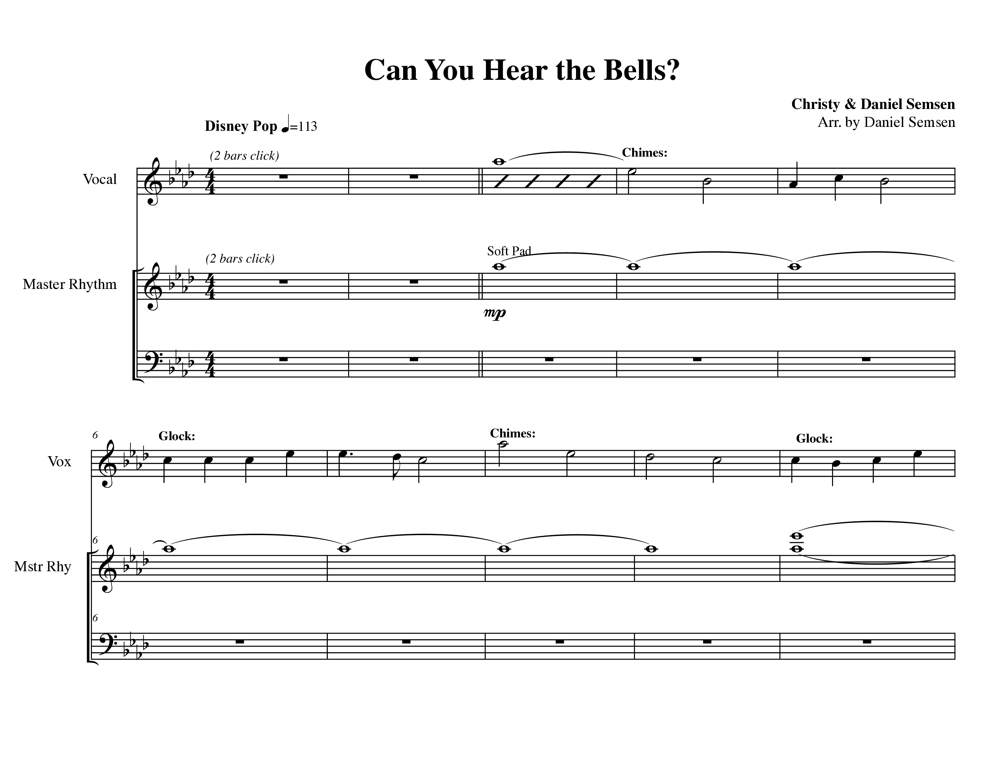 Back To The Manger (10 Song Choral Collection) Song 2 (Rhythm) ()