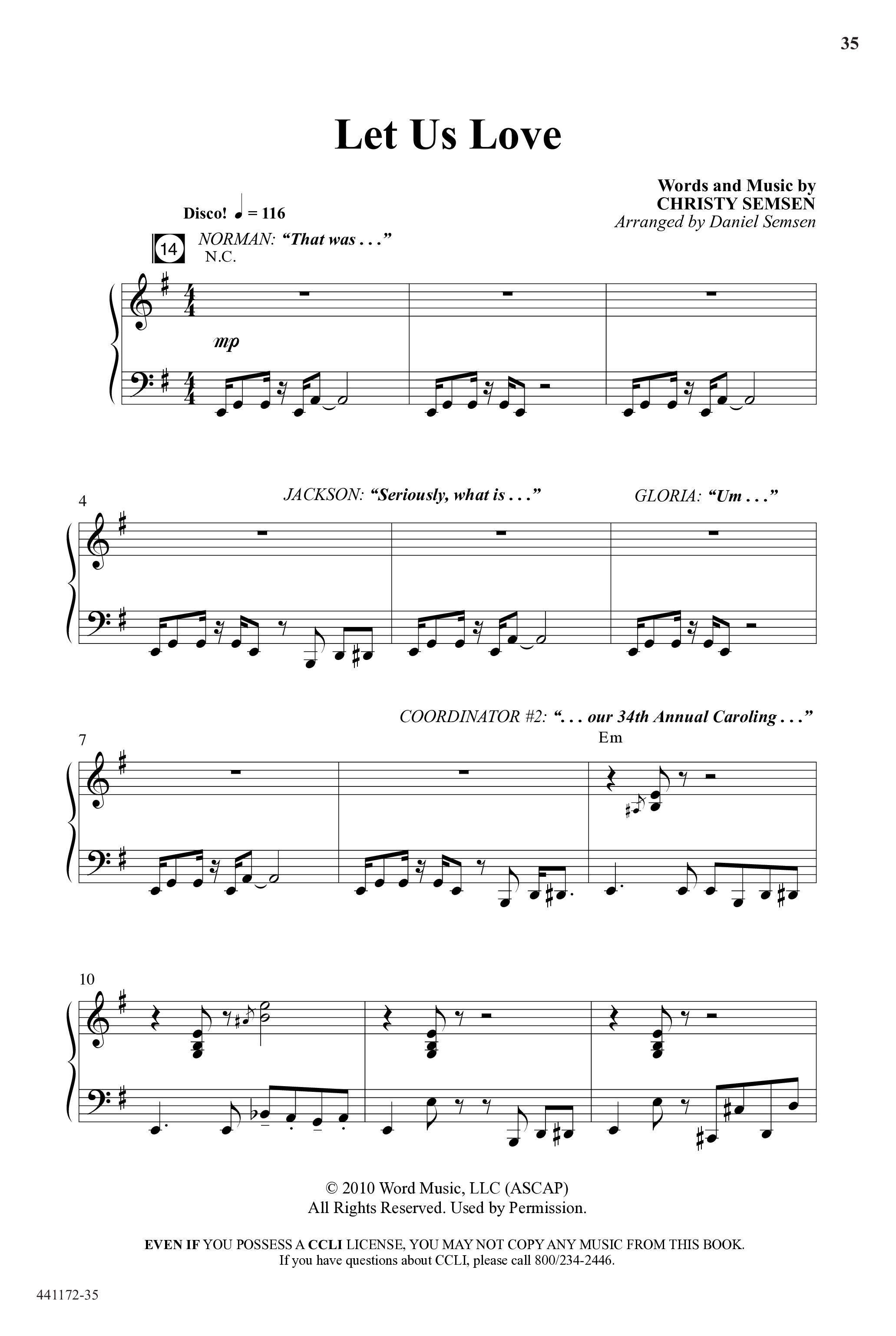Back To The Manger (10 Song Choral Collection) Song 3 (Piano SATB) ()