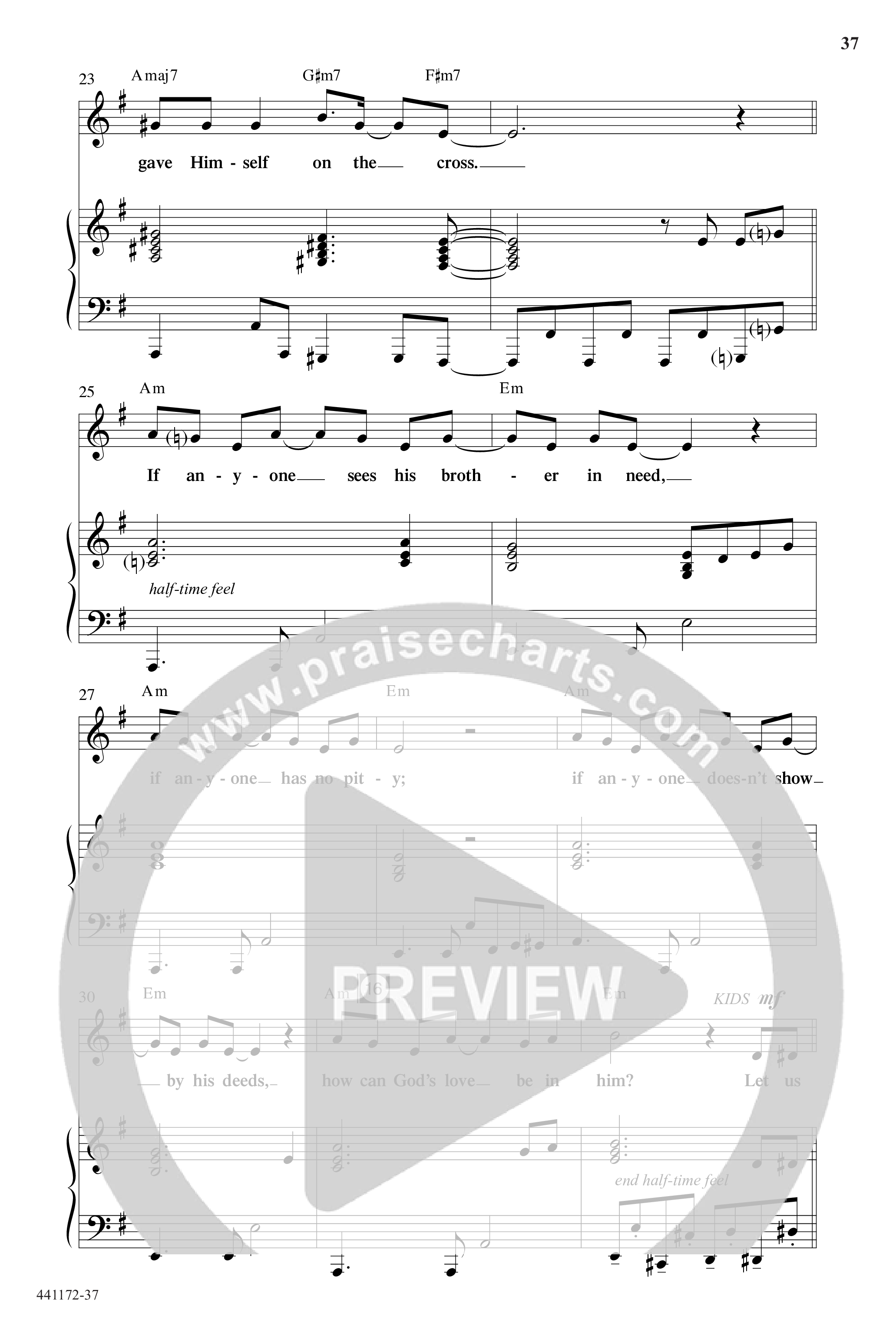 Back To The Manger (10 Song Choral Collection) Song 3 (Piano SATB) ()