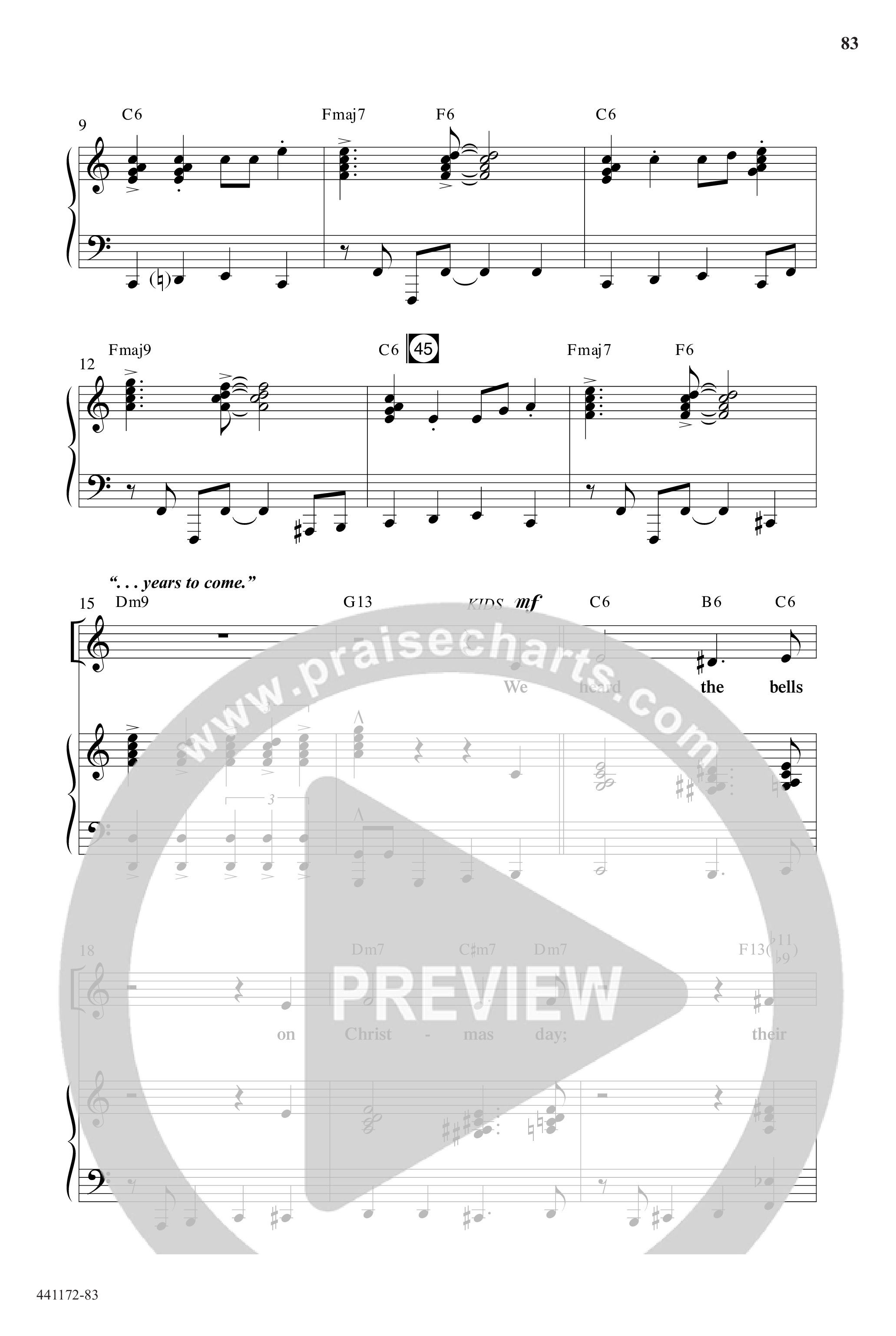 Back To The Manger (10 Song Choral Collection) Song 7 (Piano SATB) ()