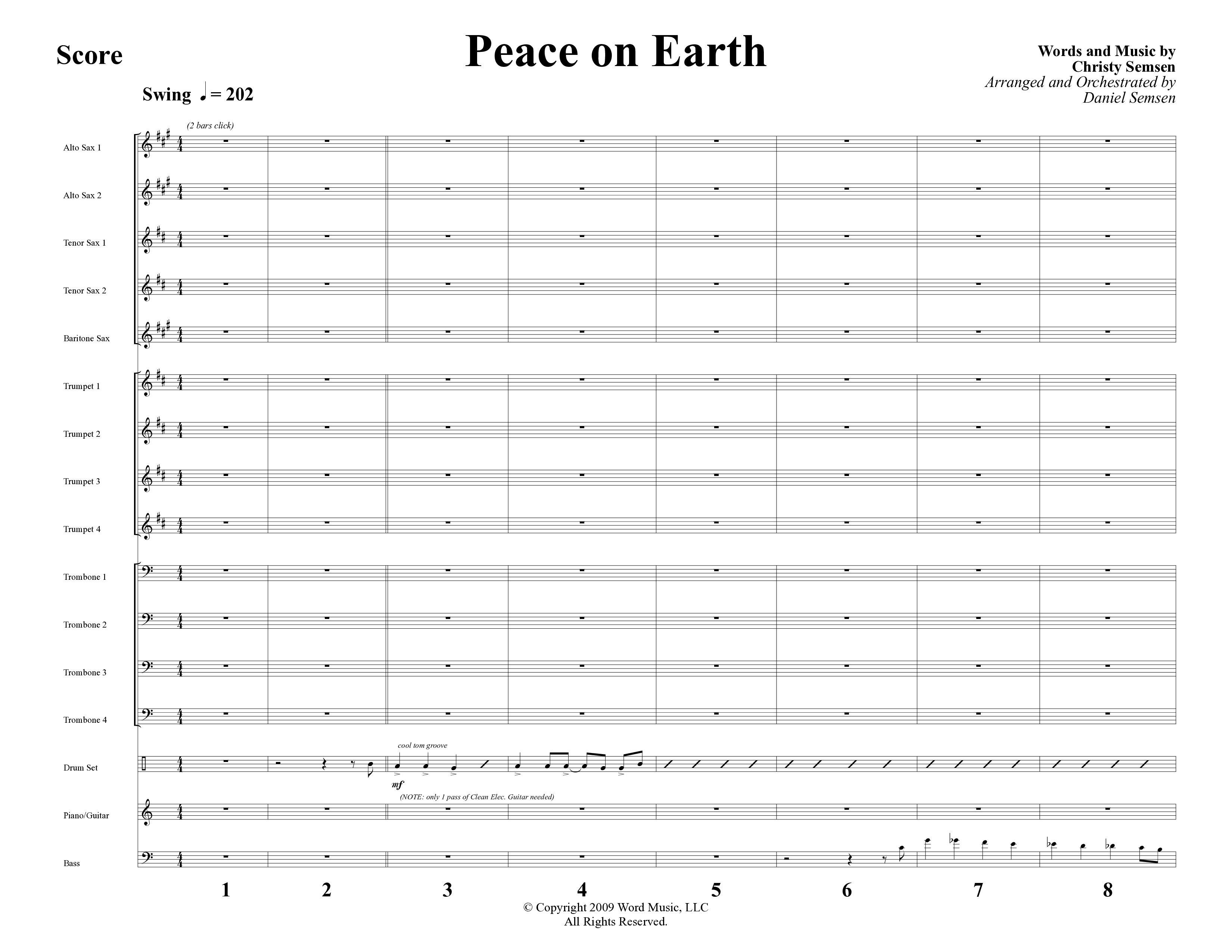 Back To The Manger (10 Song Choral Collection) Song 7 (Rhythm) ()