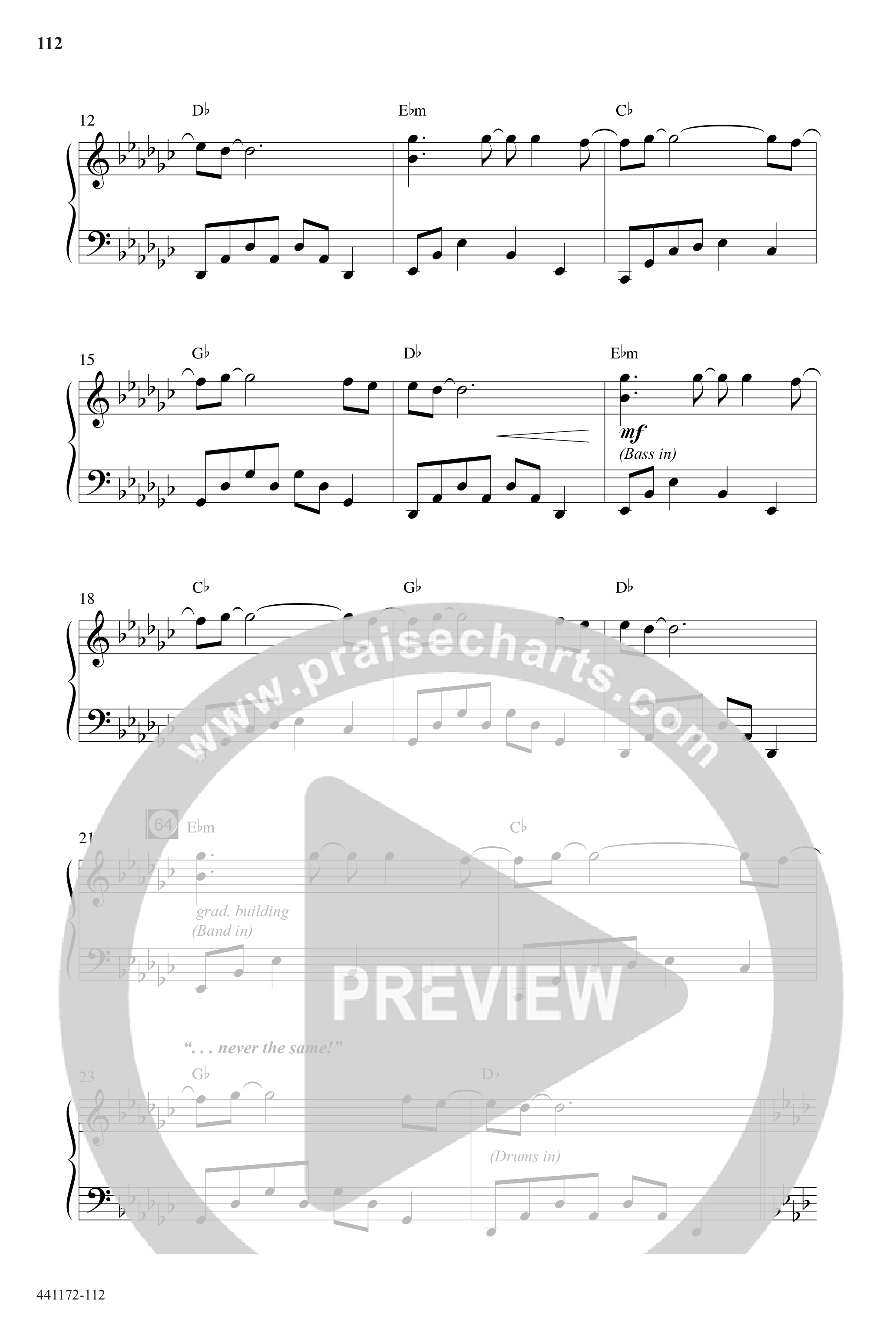 Back To The Manger (10 Song Choral Collection) Song 9 (Piano SATB) ()