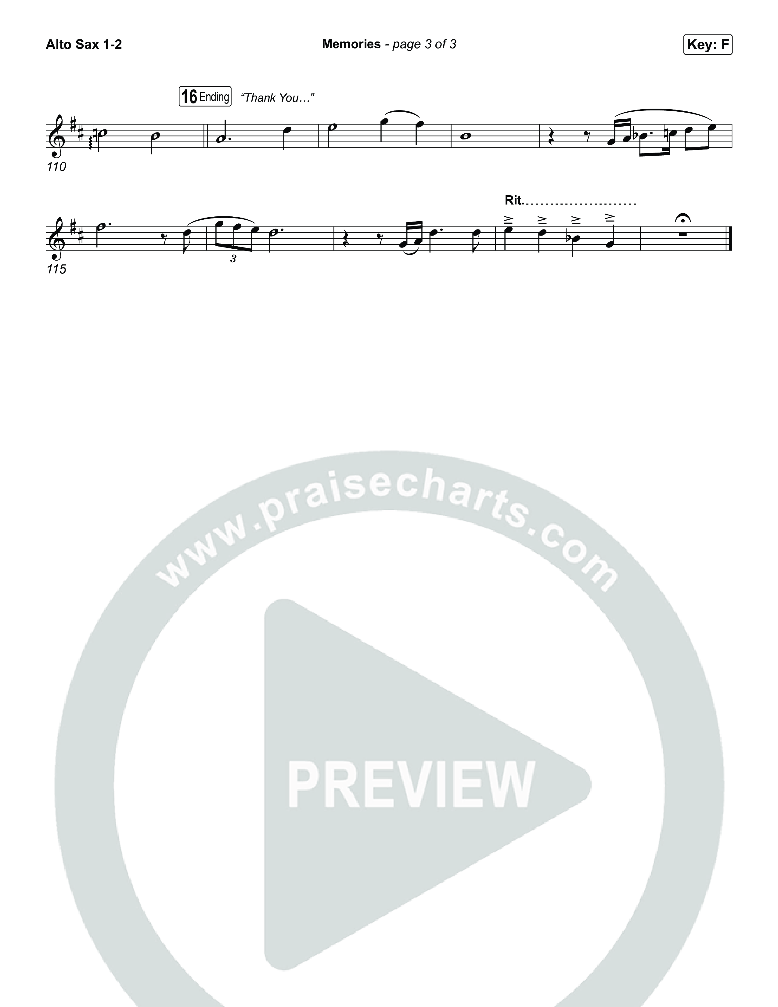 Memories Sax Pack (Red Worship)