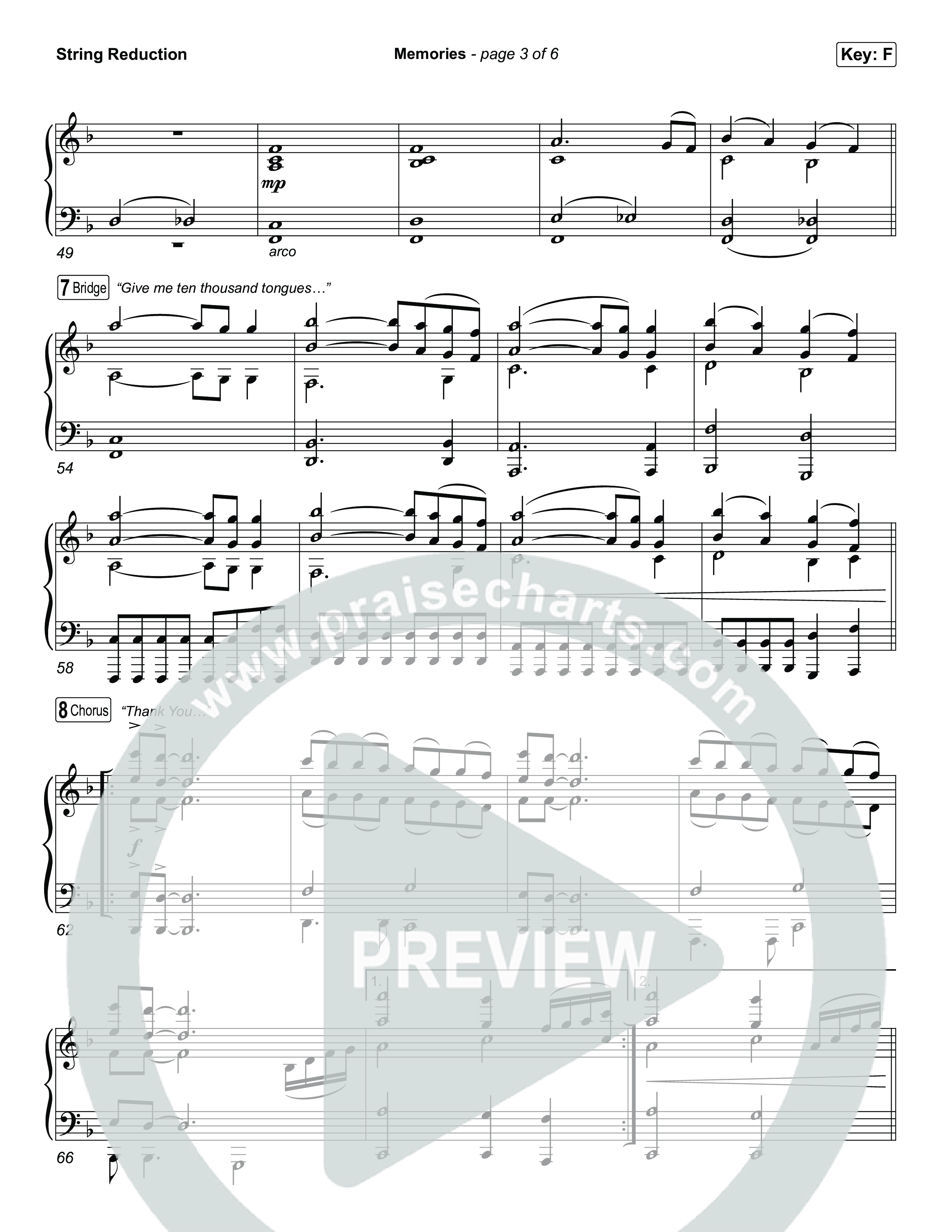 Memories String Reduction (Red Worship)