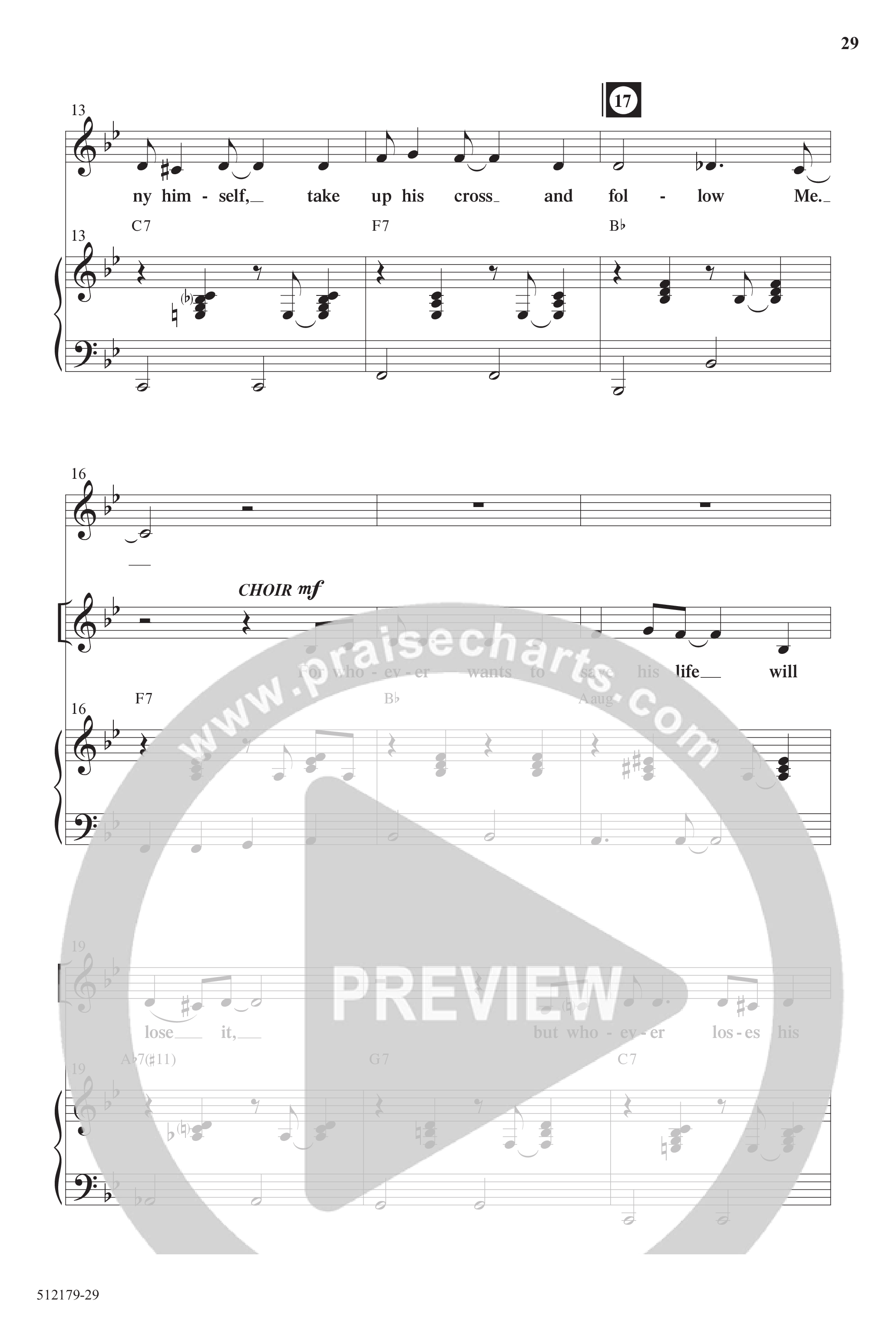 Back To The Cross (10 Song Choral Collection) Song 3 (Piano SATB) (Word Music Choral / Arr. Daniel Semsen)