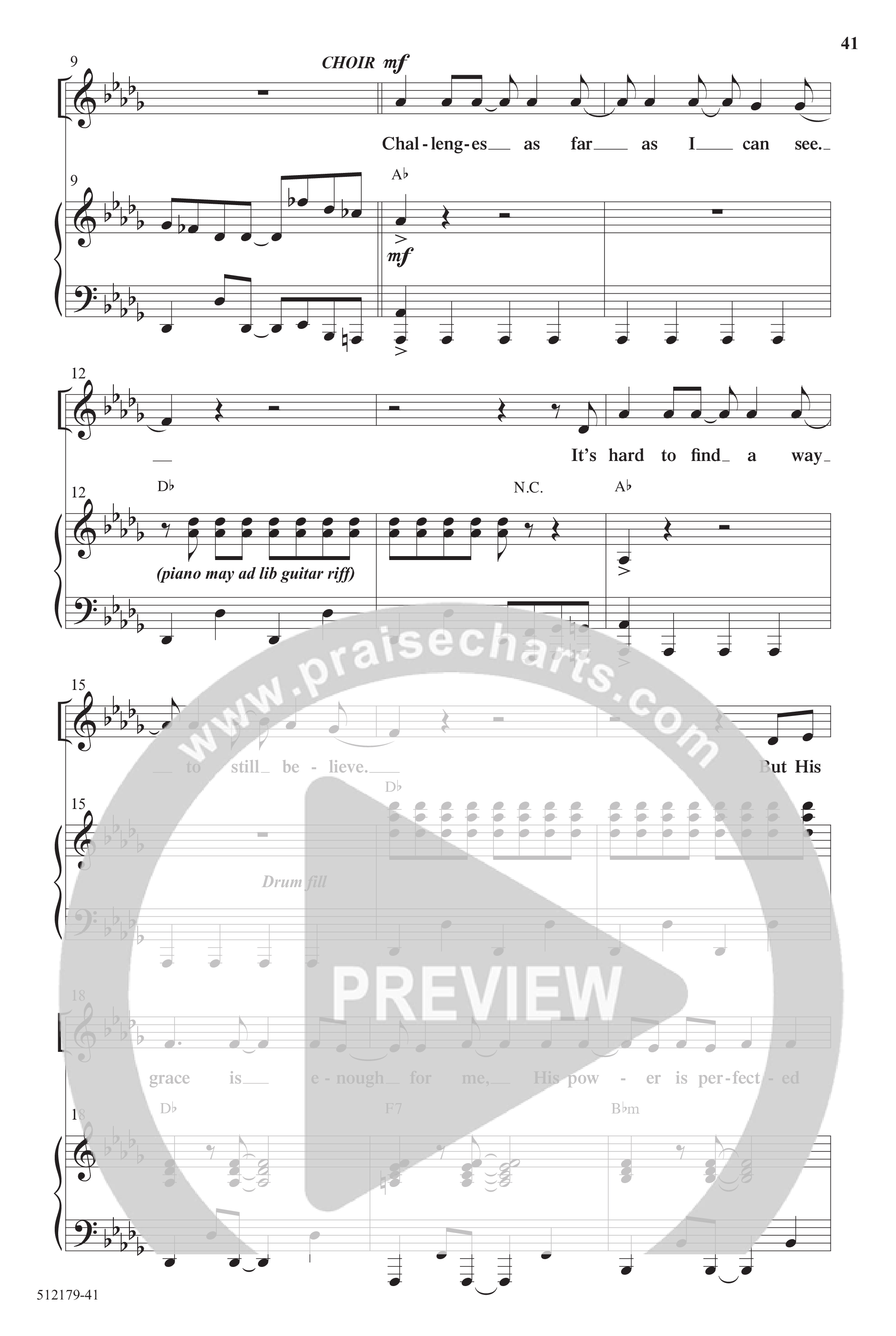 Back To The Cross (10 Song Choral Collection) Song 4 (Piano SATB) (Word Music Choral / Arr. Daniel Semsen)