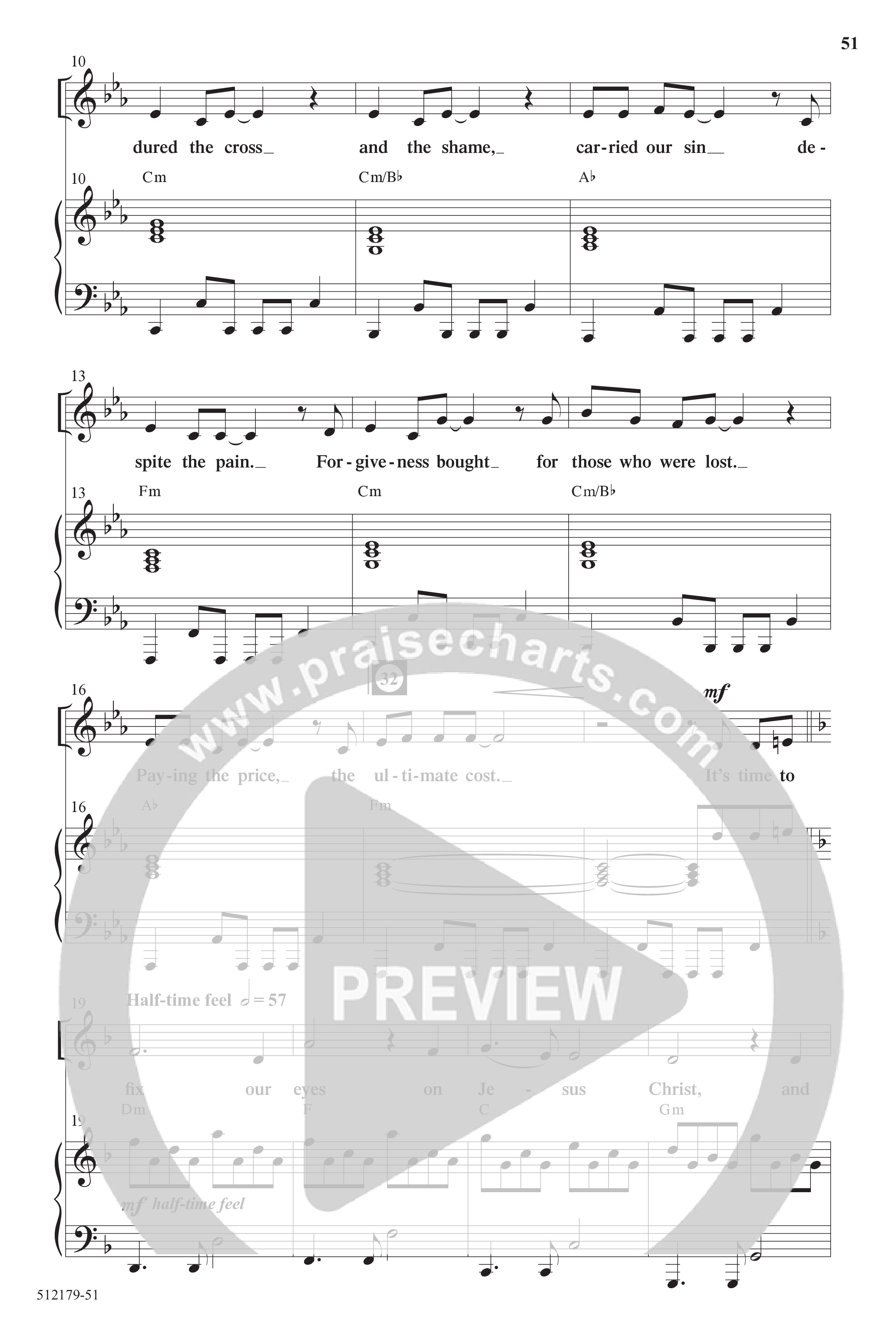 Back To The Cross (10 Song Choral Collection) Song 5 (Piano SATB) (Word Music Choral / Arr. Daniel Semsen)