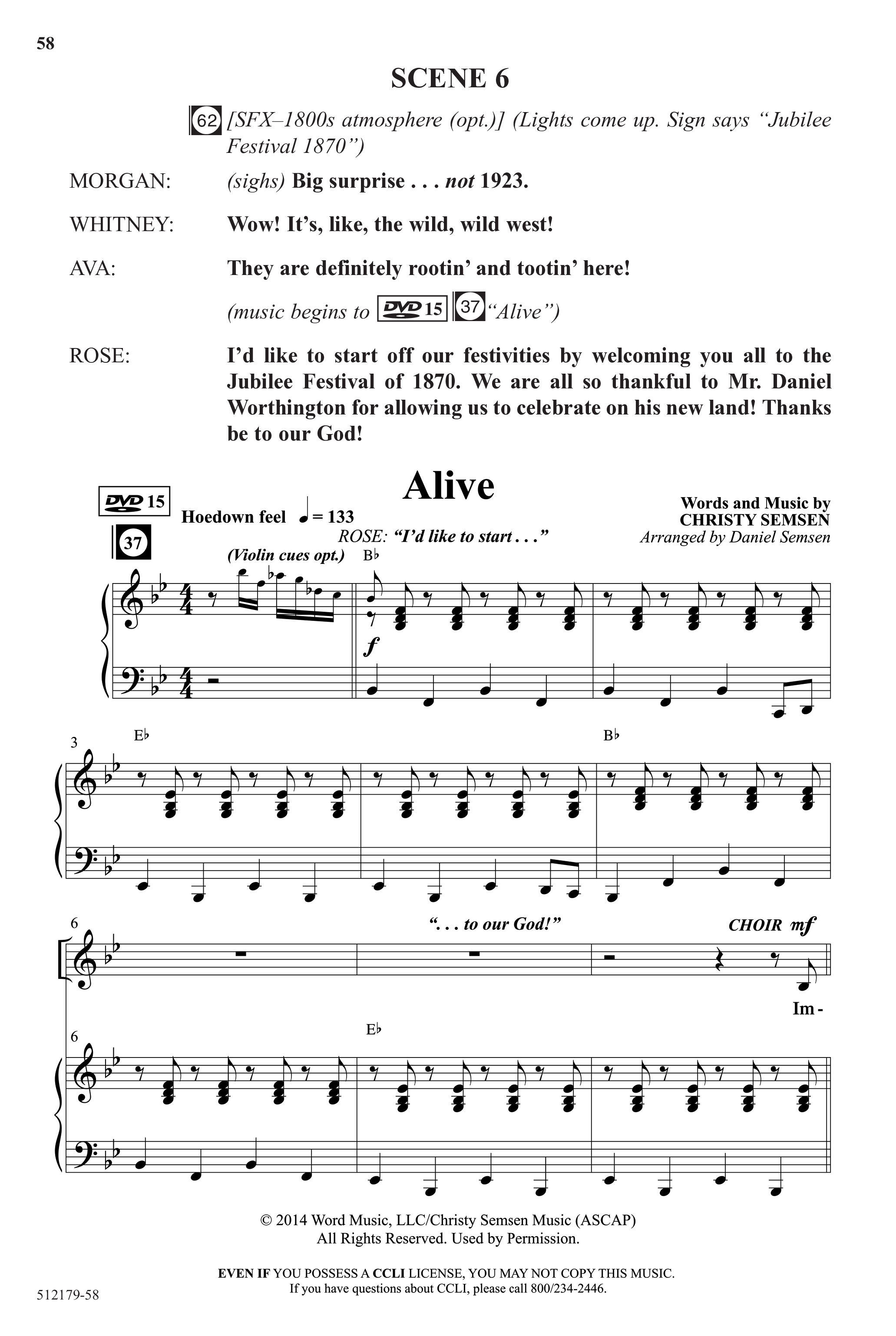 Back To The Cross (10 Song Choral Collection) Song 6 (Piano SATB) (Word Music Choral / Arr. Daniel Semsen)