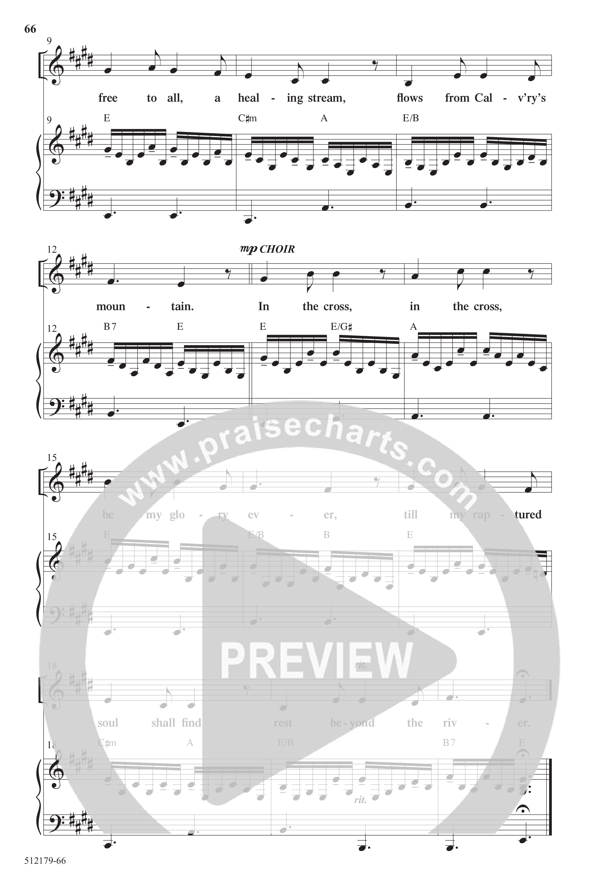 Back To The Cross (10 Song Choral Collection) Song 7 (Piano SATB) (Word Music Choral / Arr. Daniel Semsen)