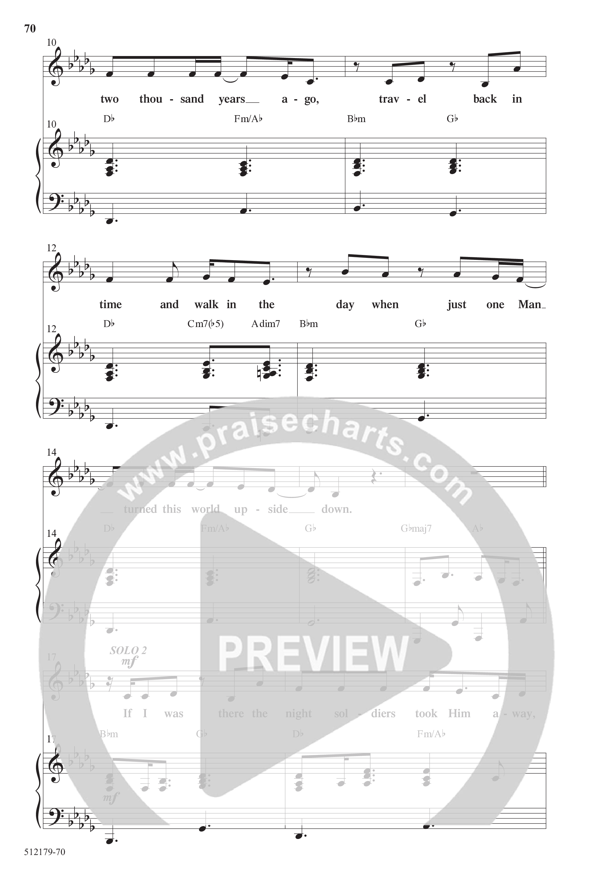 Back To The Cross (10 Song Choral Collection) Song 8 (Piano SATB) (Word Music Choral / Arr. Daniel Semsen)