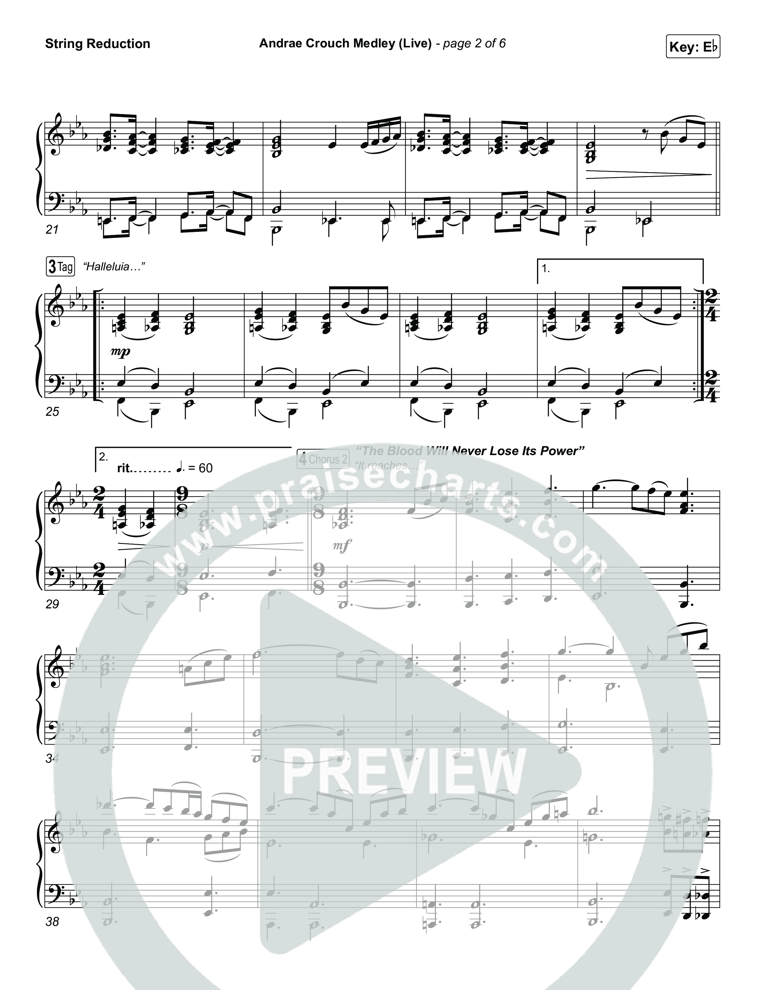 Andrae Crouch Medley (Live) String Reduction (The Choir Room / Israel Houghton)