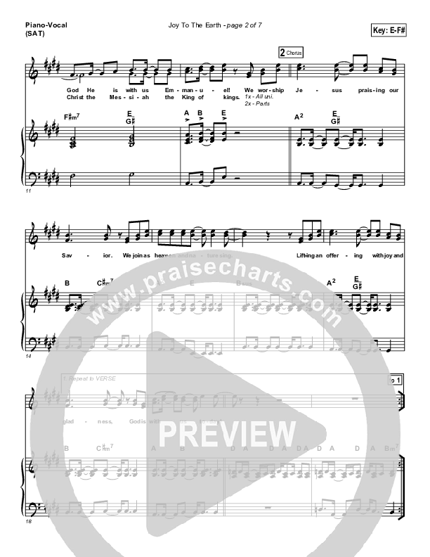 Joy To The Earth Piano/Vocal Pack (Frank Ralls)