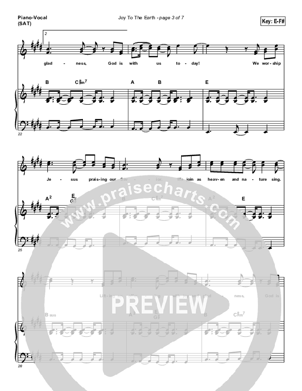 Joy To The Earth Piano/Vocal Pack (Frank Ralls)