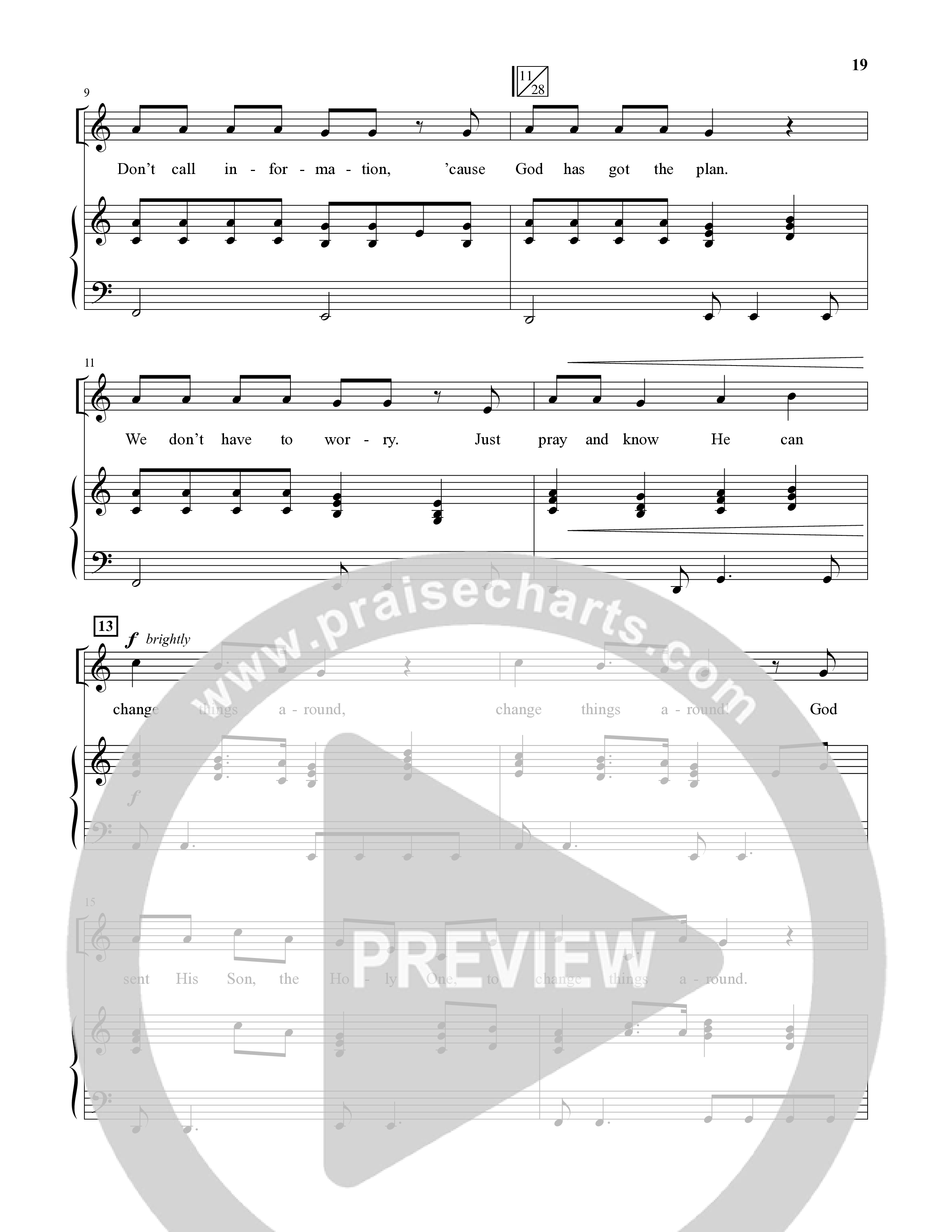 The Case Of The Reluctant Innkeeper (6 Song Choral Collection) Song 4 (Piano SATB) (Orch. John DeVries)