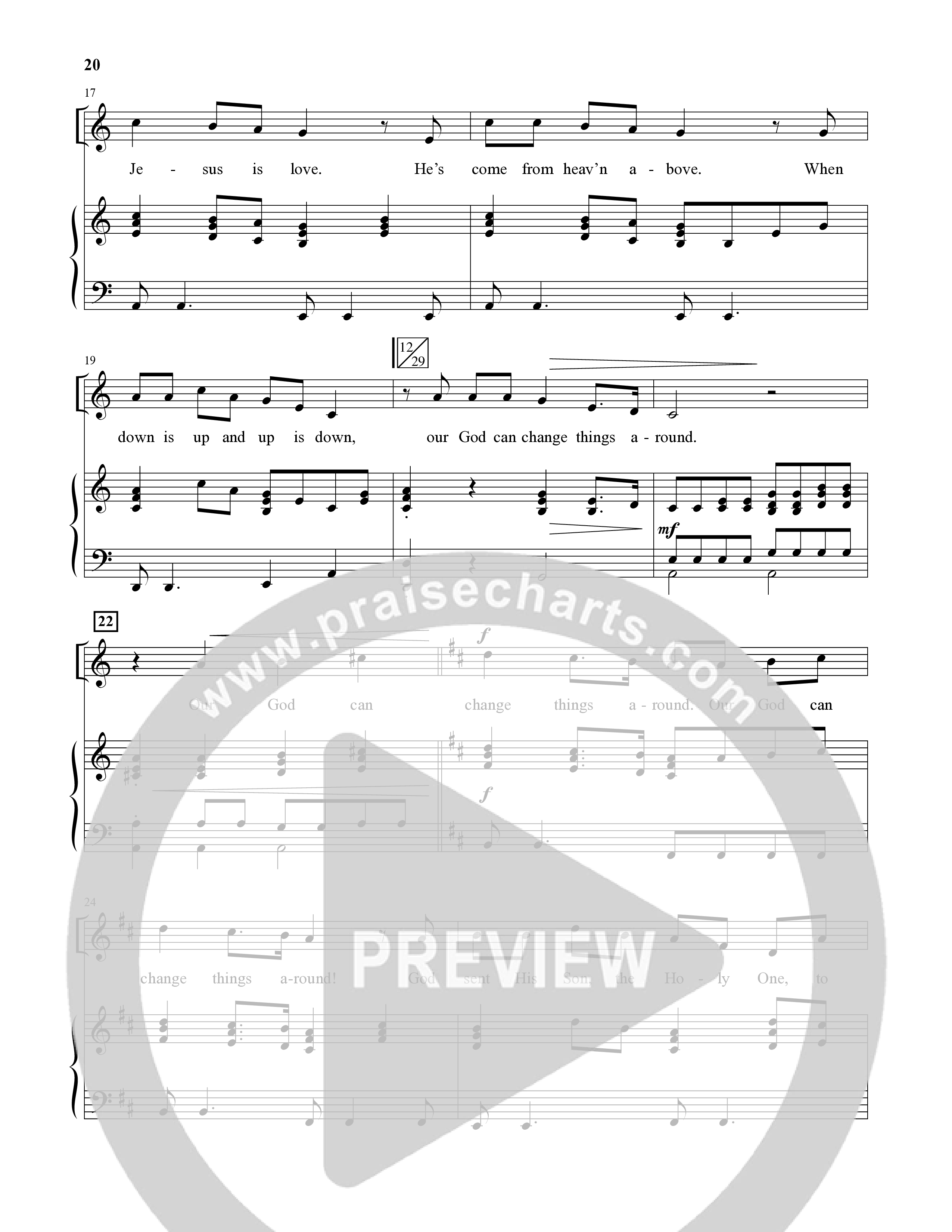 The Case Of The Reluctant Innkeeper (6 Song Choral Collection) Song 4 (Piano SATB) (Orch. John DeVries)