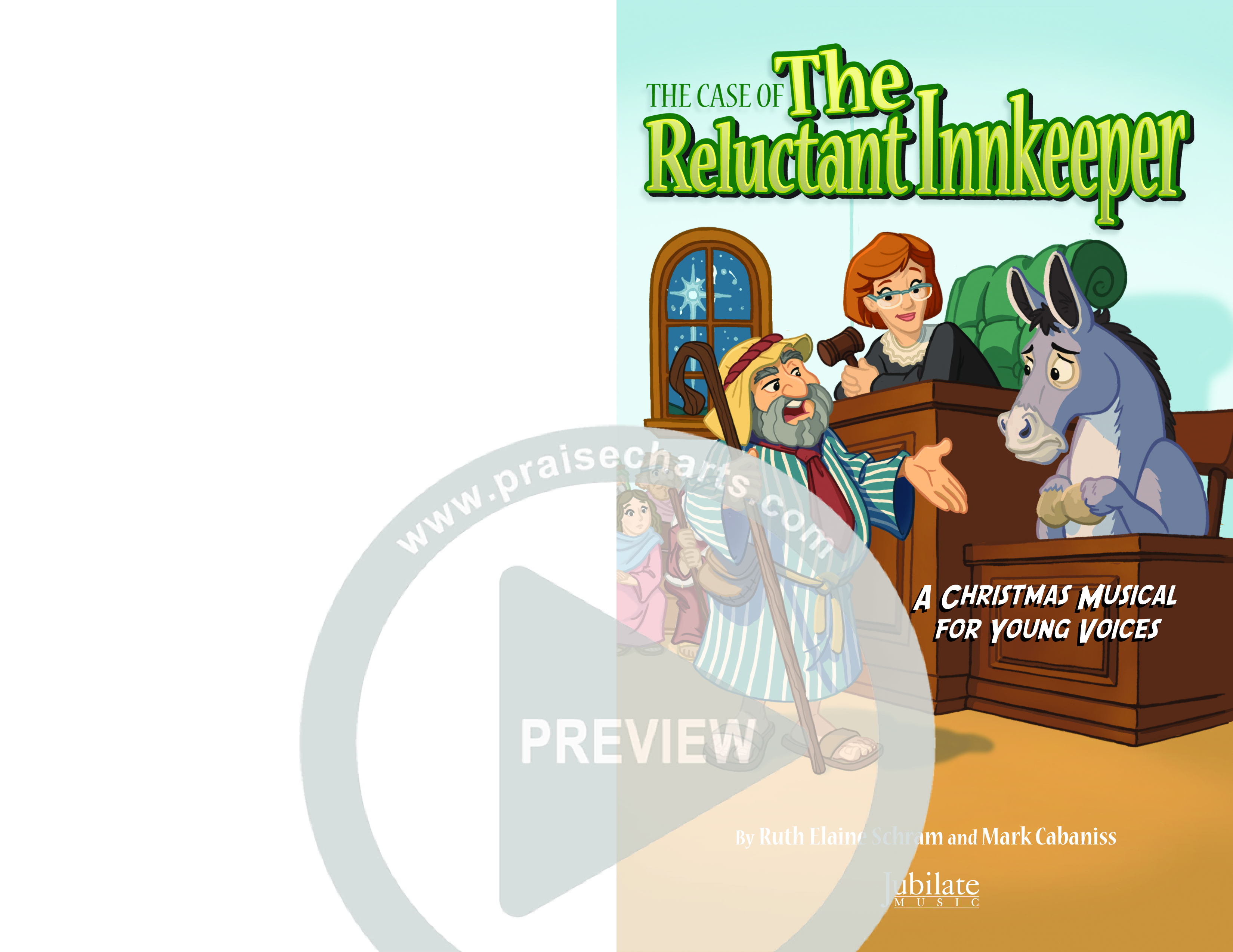 The Case Of The Reluctant Innkeeper (6 Song Choral Collection) Song 7 (Piano SATB) (Orch. John DeVries)