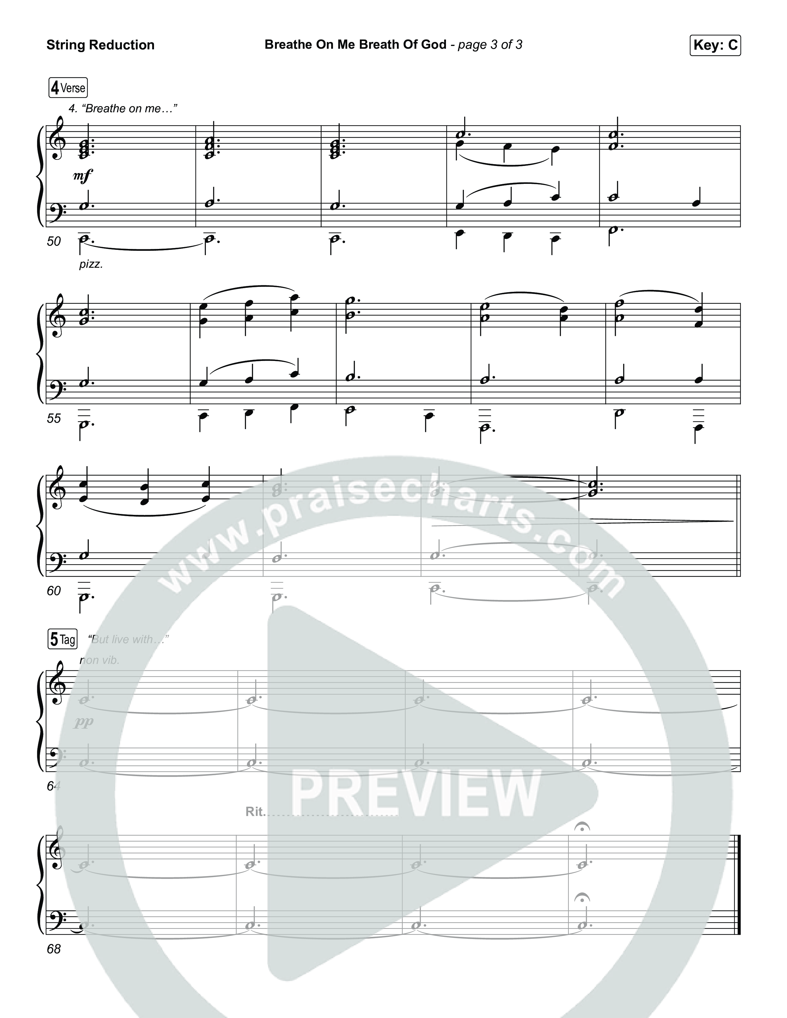 Breathe On Me Breath Of God String Reduction (Keith & Kristyn Getty / Fernando Ortega)