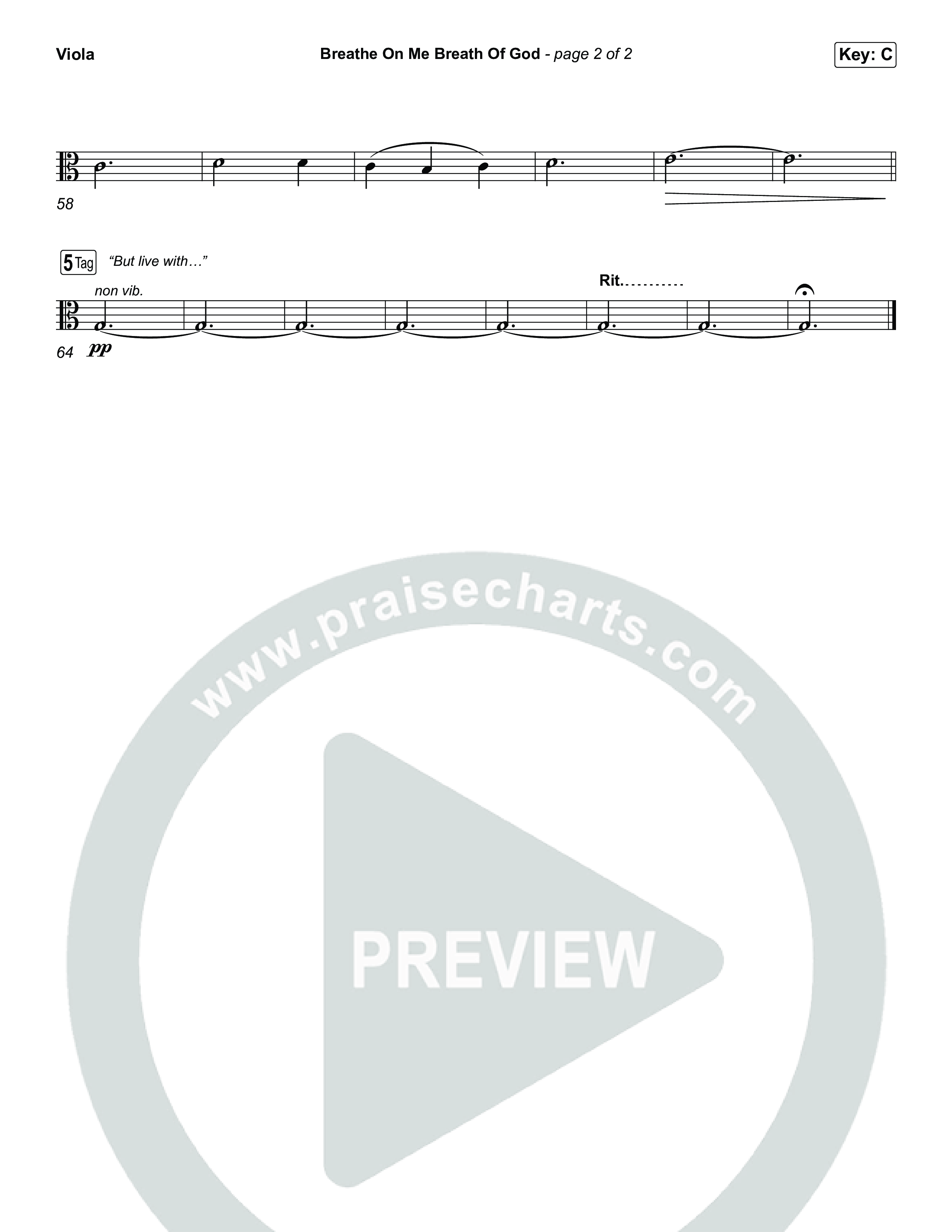 Breathe On Me Breath Of God Viola (Keith & Kristyn Getty / Fernando Ortega)