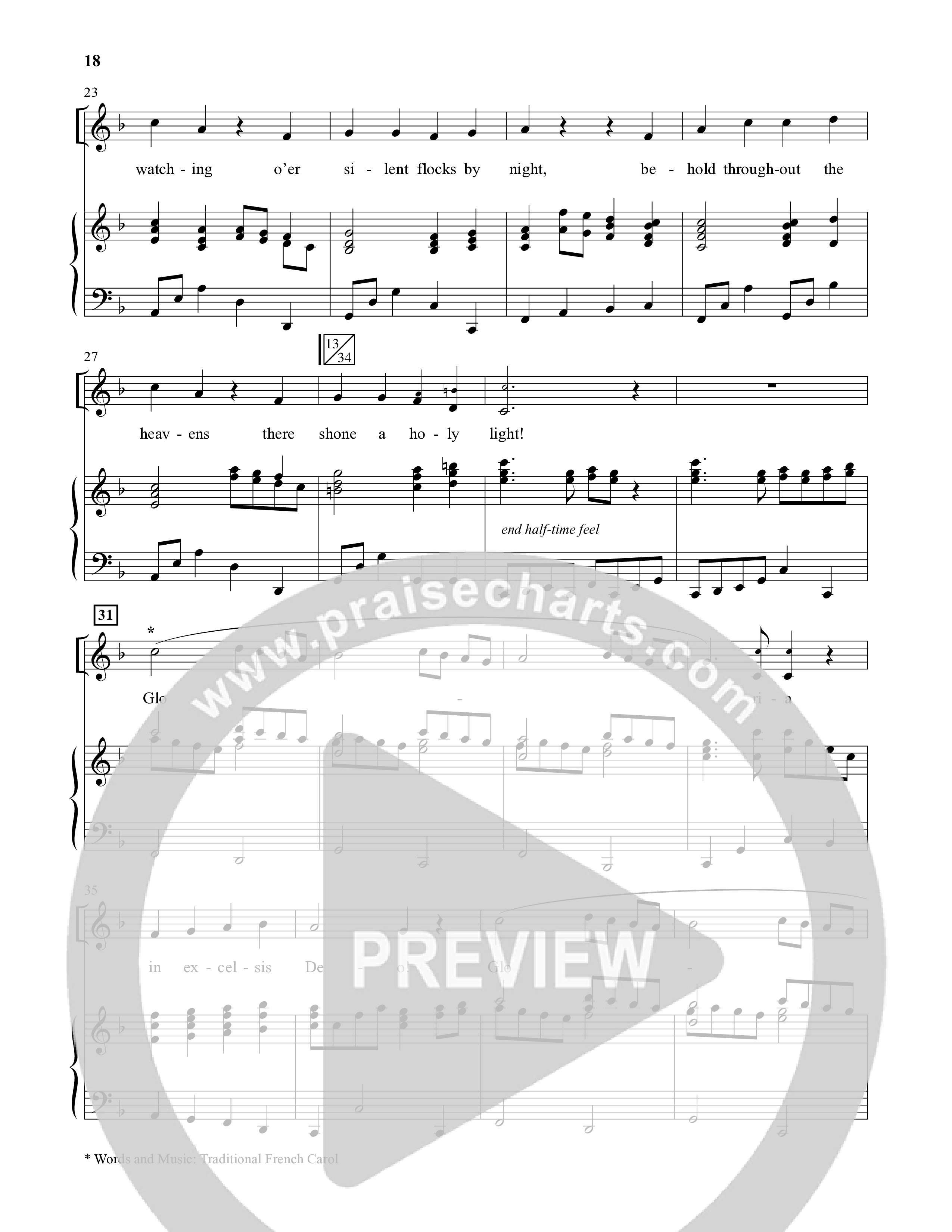Aaron The Allergic Angel (6 Song Choral Collection) Song 4 (Piano SATB) (Orch. John DeVries)