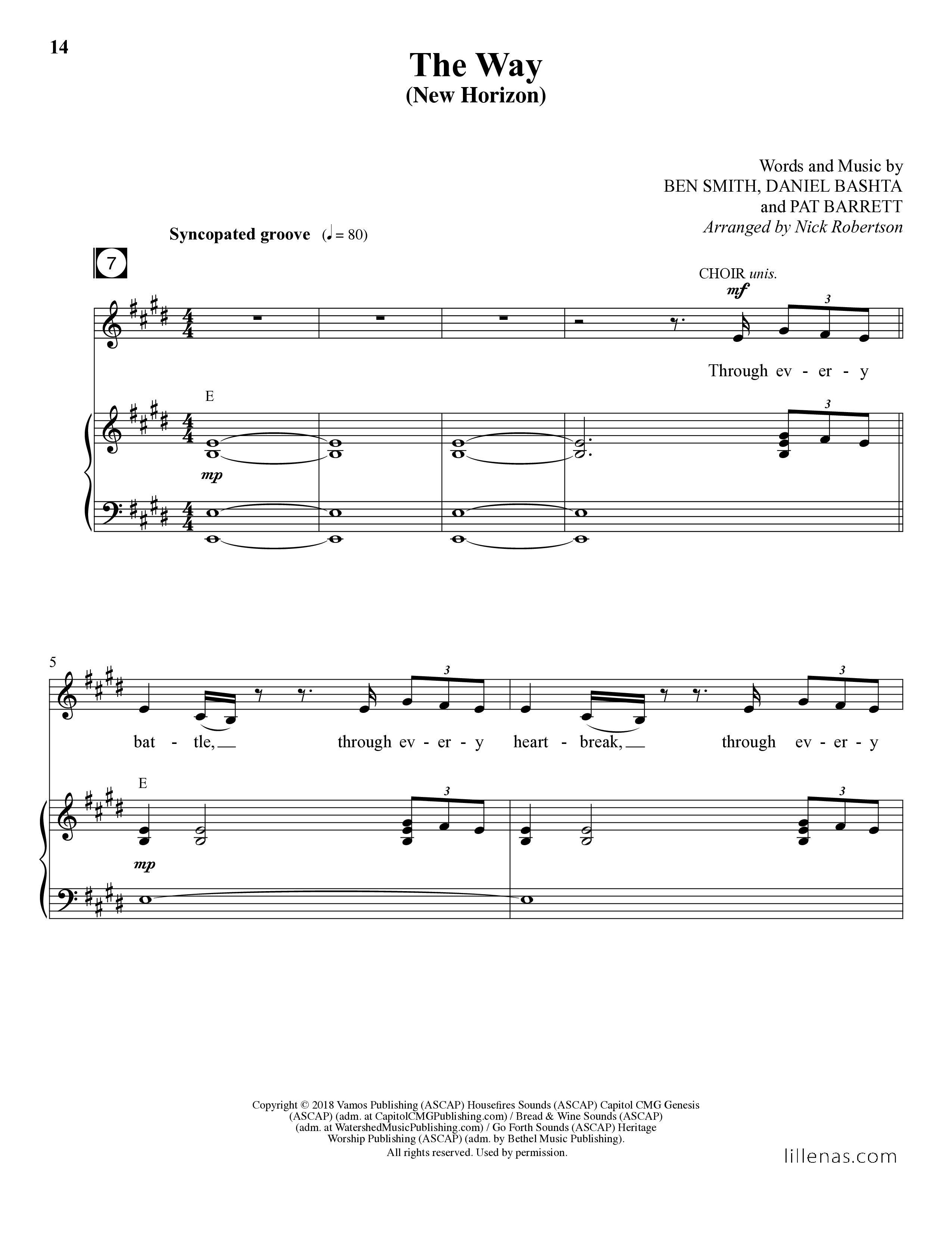 Worship For Kids (10 Song Choral Collection) Song 2 (Piano SATB) (Lillenas Kids / Arr. Nick Robertson)