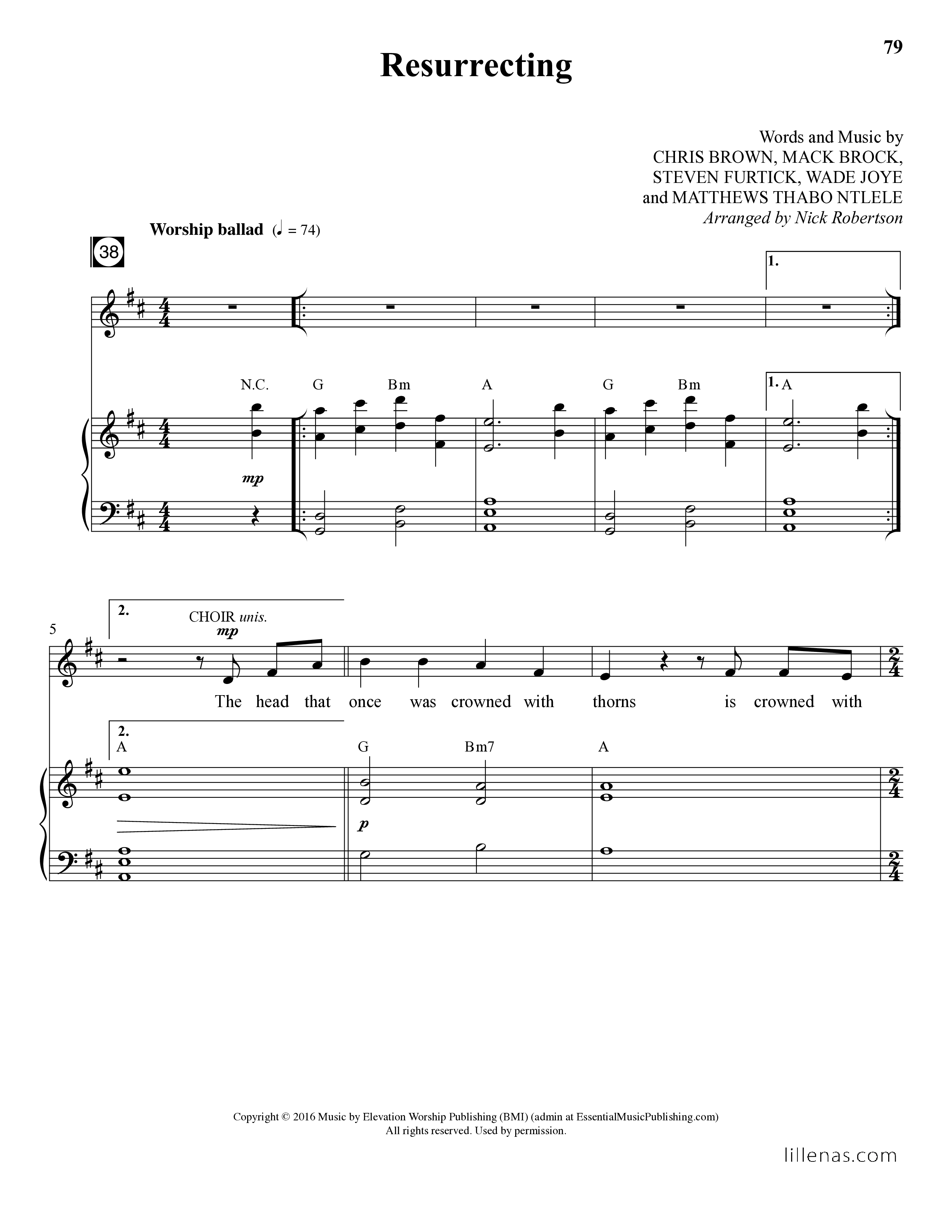 Worship For Kids (10 Song Choral Collection) Song 7 (Piano SATB) (Lillenas Kids / Arr. Nick Robertson)
