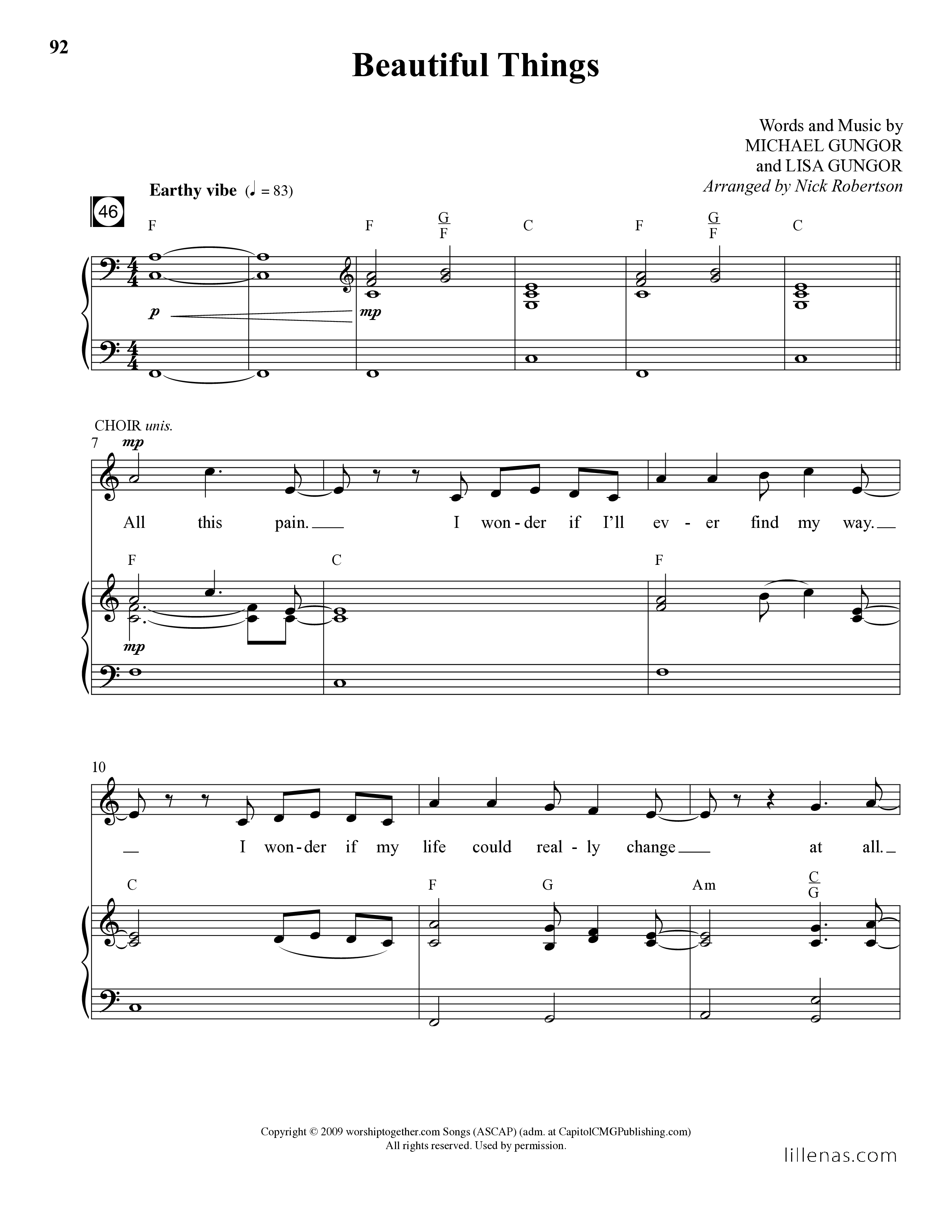 Worship For Kids (10 Song Choral Collection) Song 8 (Piano SATB) (Lillenas Kids / Arr. Nick Robertson)