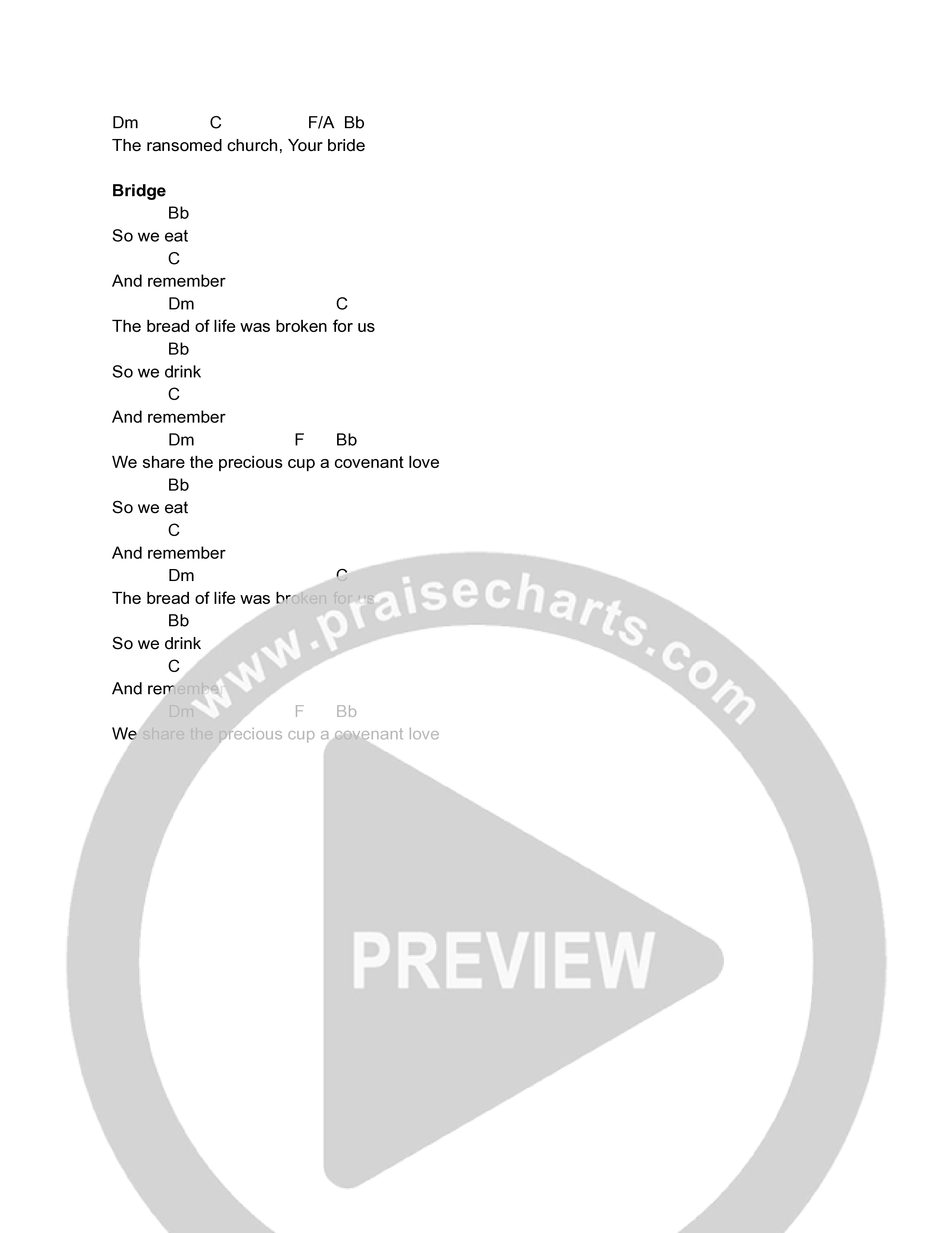 Table Made For Us Chord Chart (Jonathan Turner / Jenn Chenoweth)