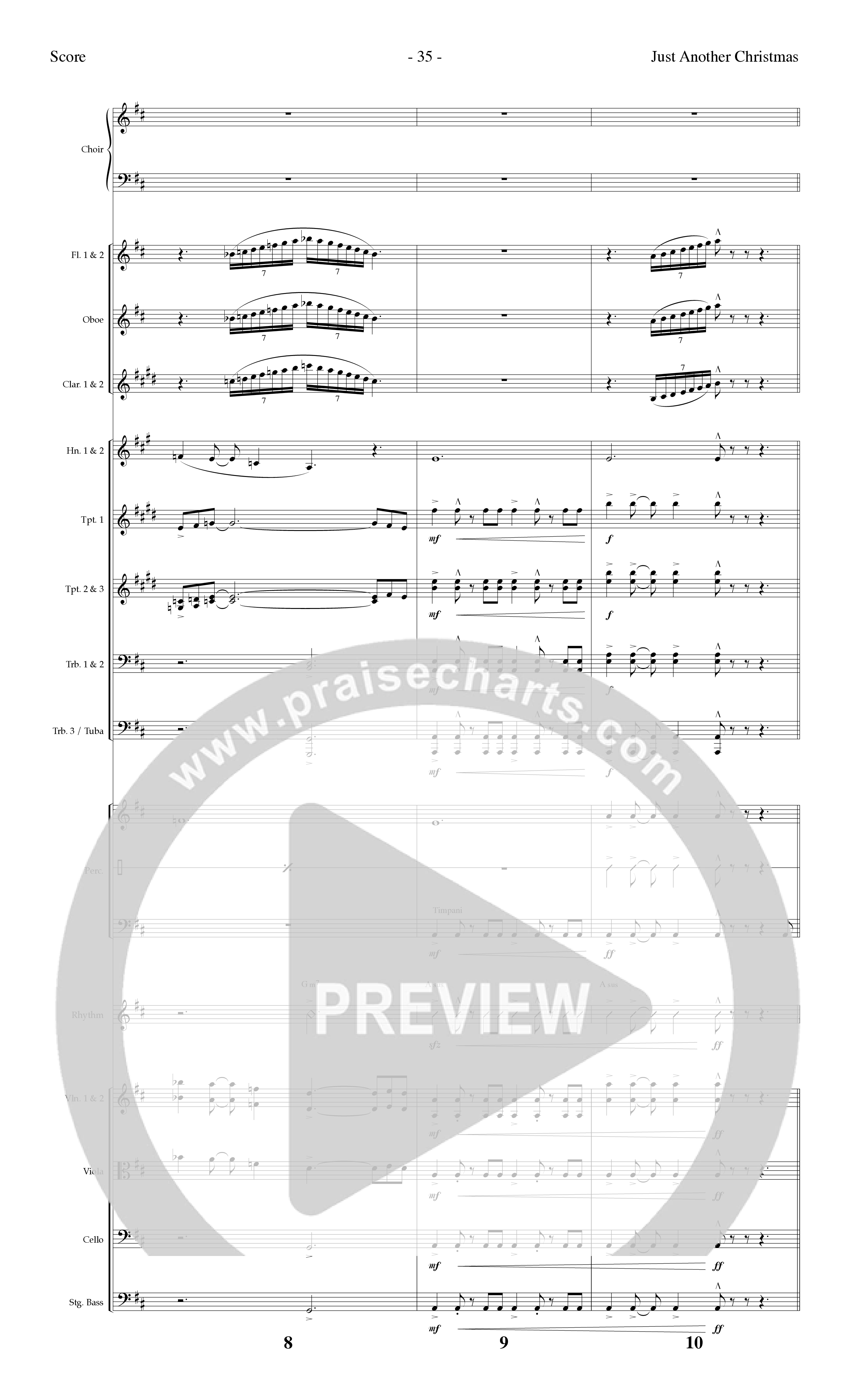 All Year Long (7 Song Choral Collection) Song 2 (Orchestration) (Lillenas Choral / Arr. Nick Robertson)