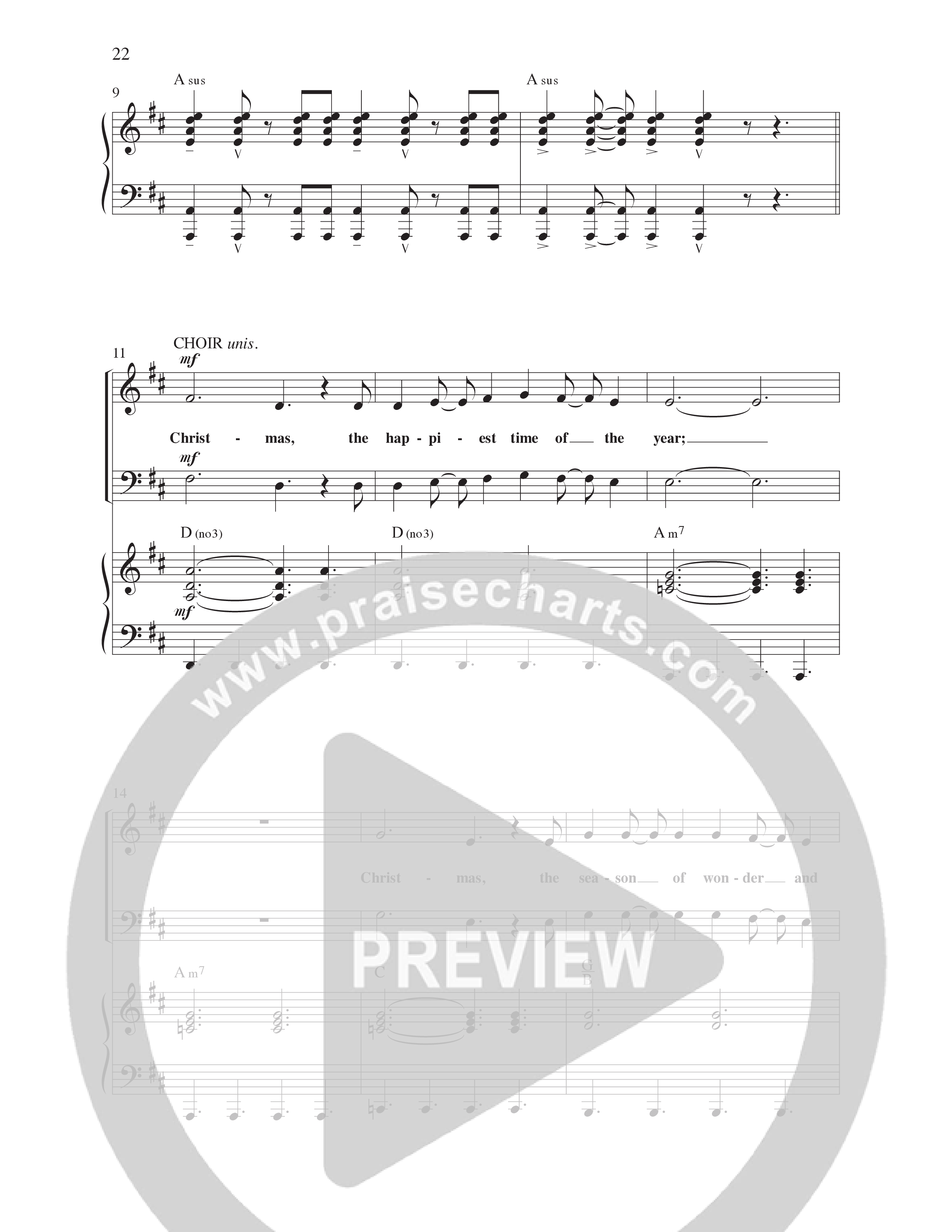 All Year Long (7 Song Choral Collection) Song 2 (Piano SATB) (Lillenas Choral / Arr. Nick Robertson)