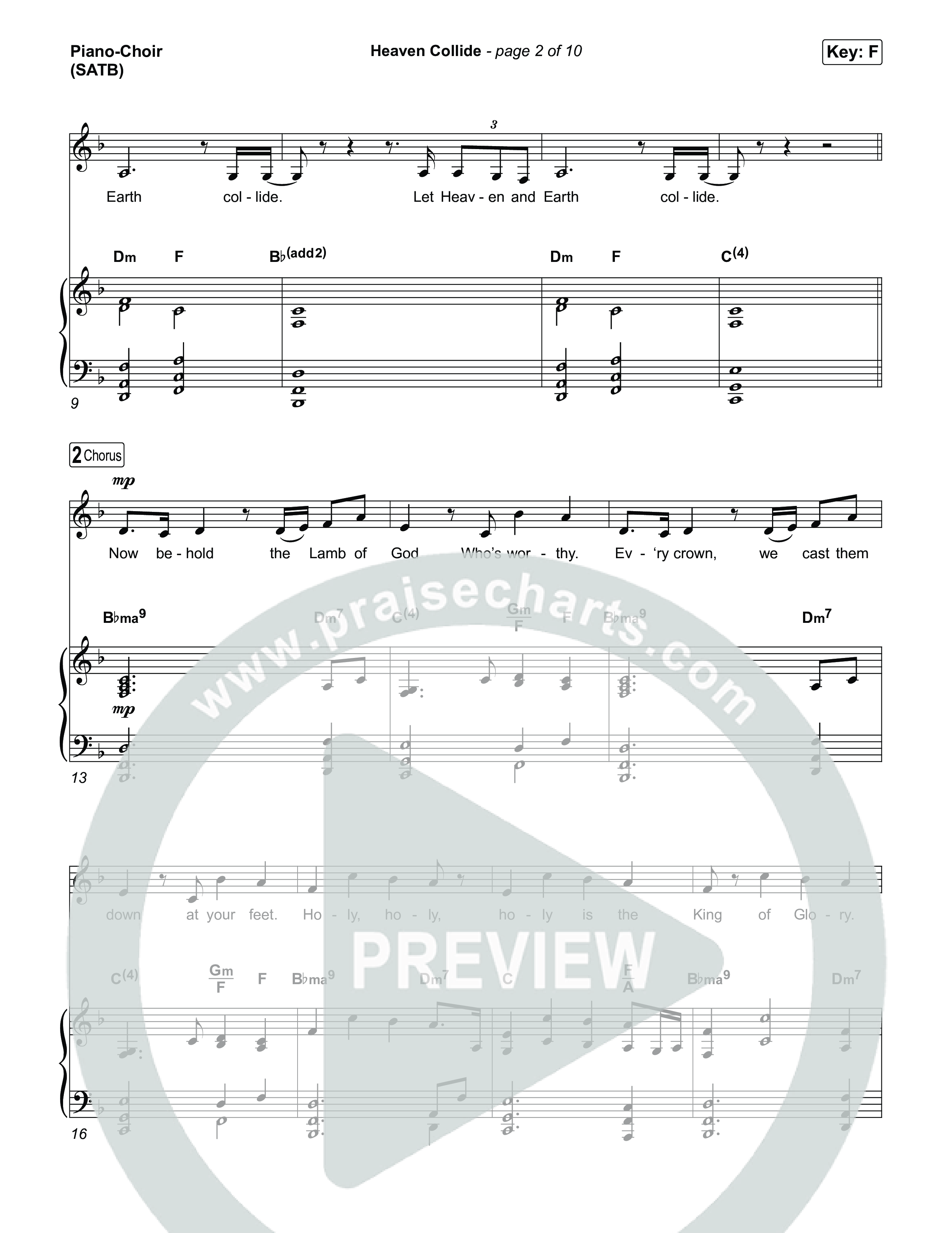 Heaven Collide Piano/Vocal Pack (Roosevelt Stewart / Anna Golden)