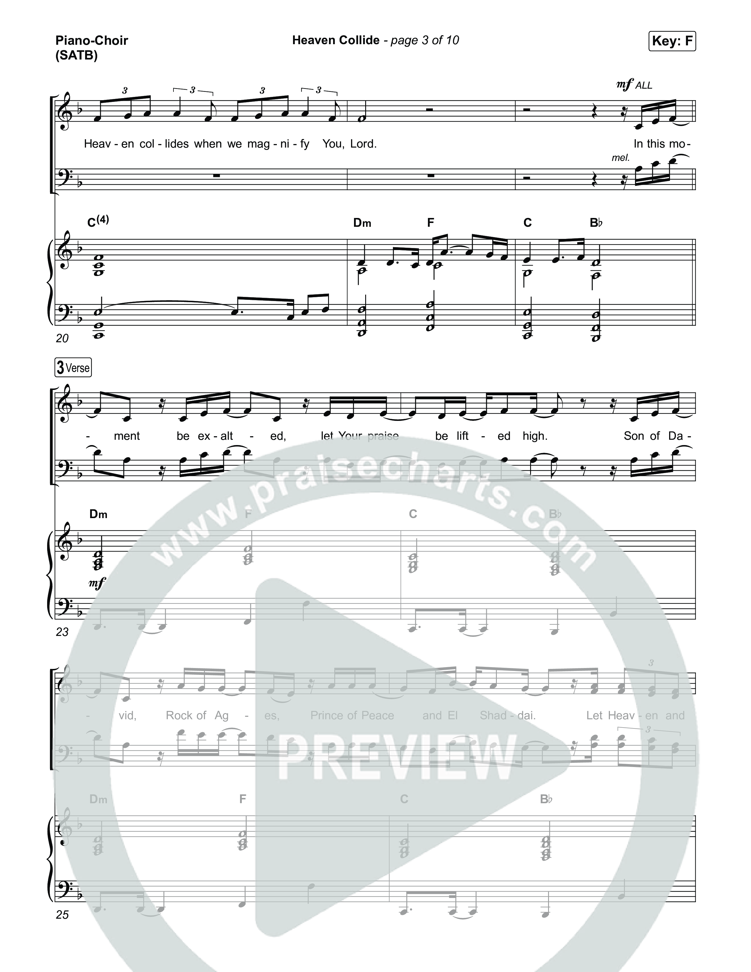 Heaven Collide Piano/Vocal Pack (Roosevelt Stewart / Anna Golden)
