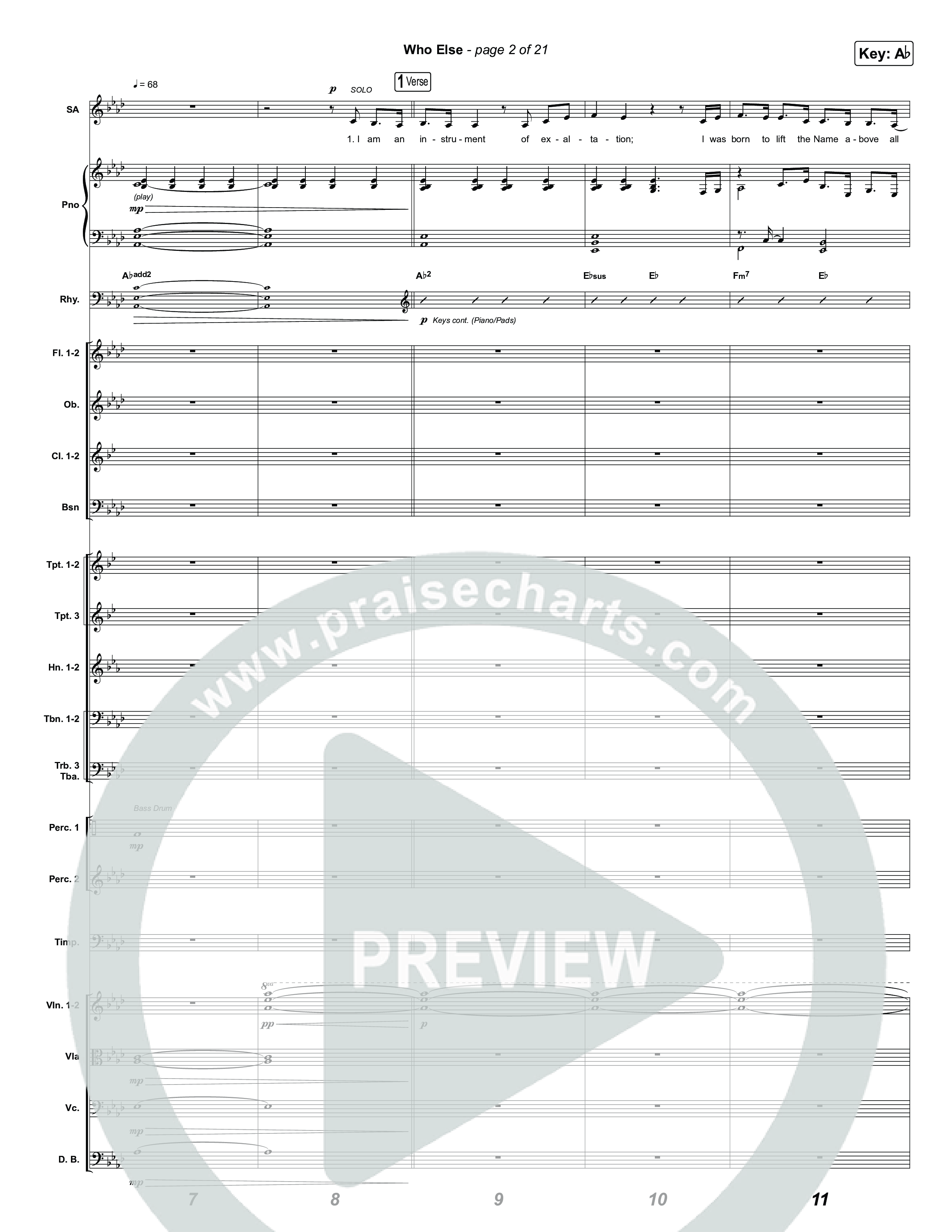 Unto Us (7 Song Choral Collection) Orchestrations (Travis Cottrell / Brooke Voland / Cheryl Stark / Arr. Mason Brown)