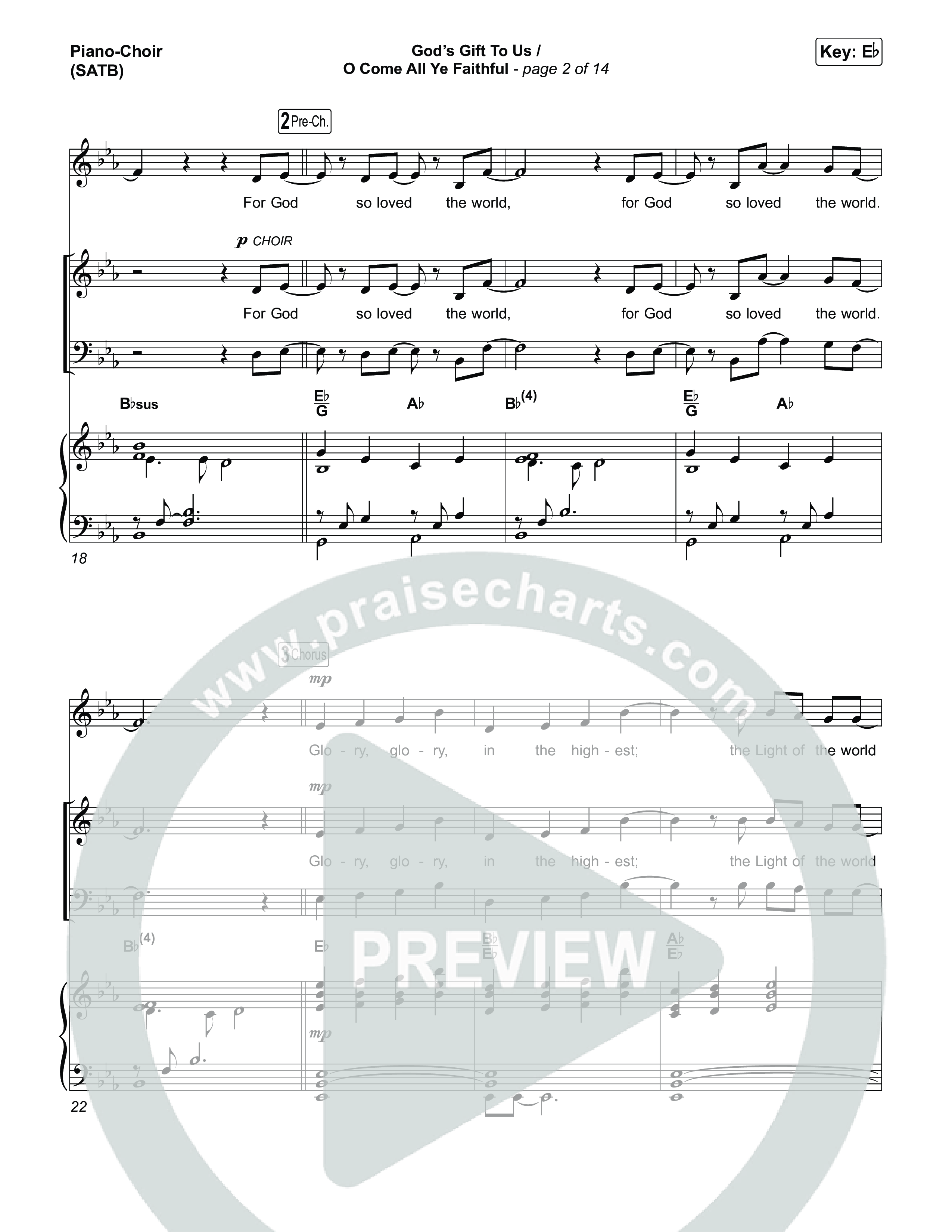Unto Us (7 Song Choral Collection) Song 2 (Piano SATB) (Travis Cottrell / Brooke Voland / Cheryl Stark / Arr. Mason Brown)