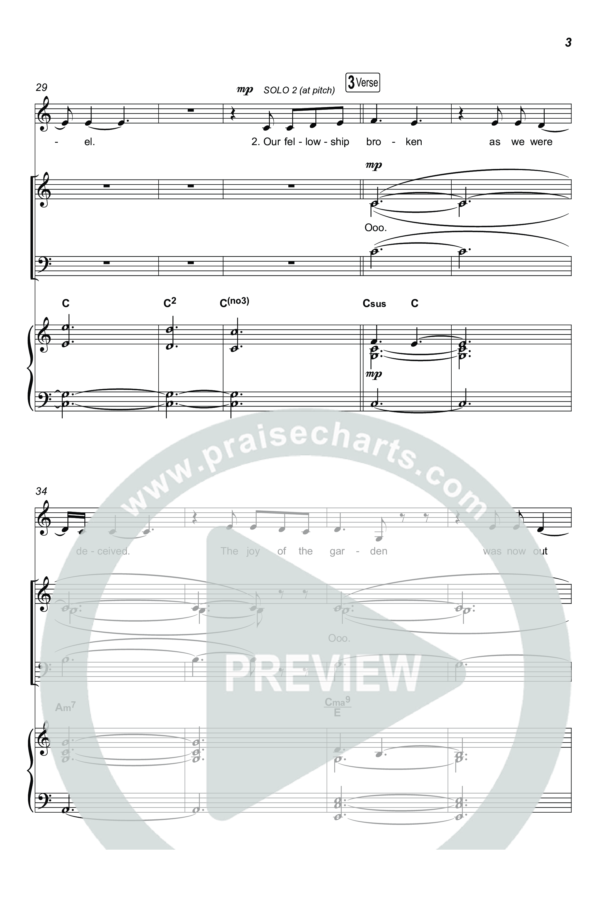 Unto Us (7 Song Choral Collection) Song 3 (Octavo SATB) (Travis Cottrell / Brooke Voland / Cheryl Stark / Arr. Mason Brown)
