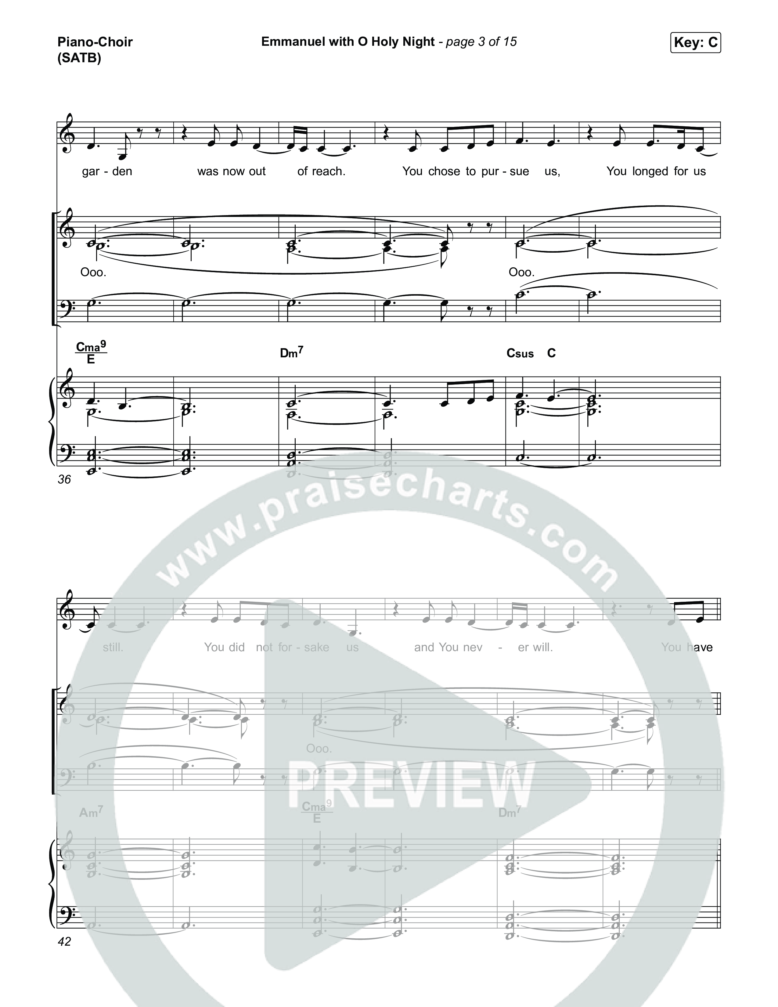 Unto Us (7 Song Choral Collection) Song 3 (Piano SATB) (Travis Cottrell / Brooke Voland / Cheryl Stark / Arr. Mason Brown)