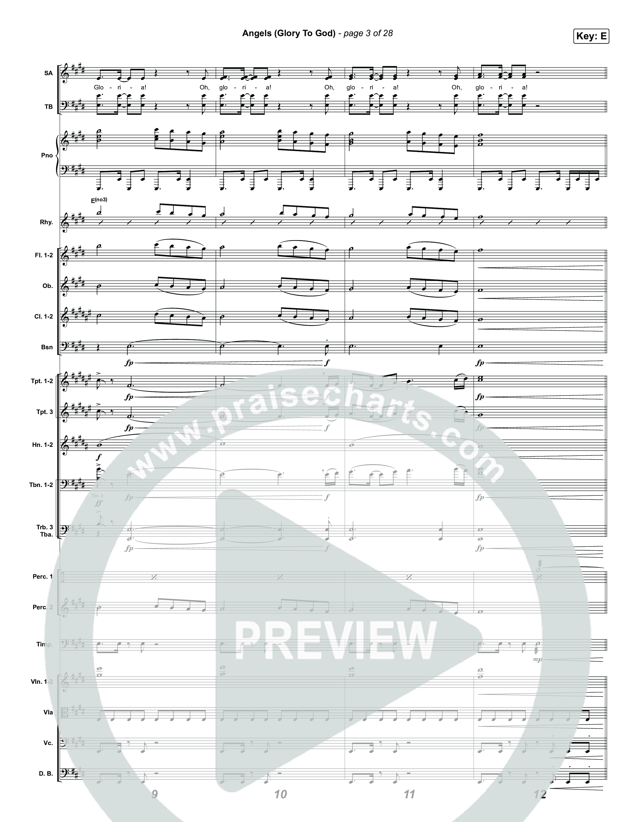 Unto Us (7 Song Choral Collection) Song 4 (Orchestration) (Travis Cottrell / Brooke Voland / Cheryl Stark / Arr. Mason Brown)