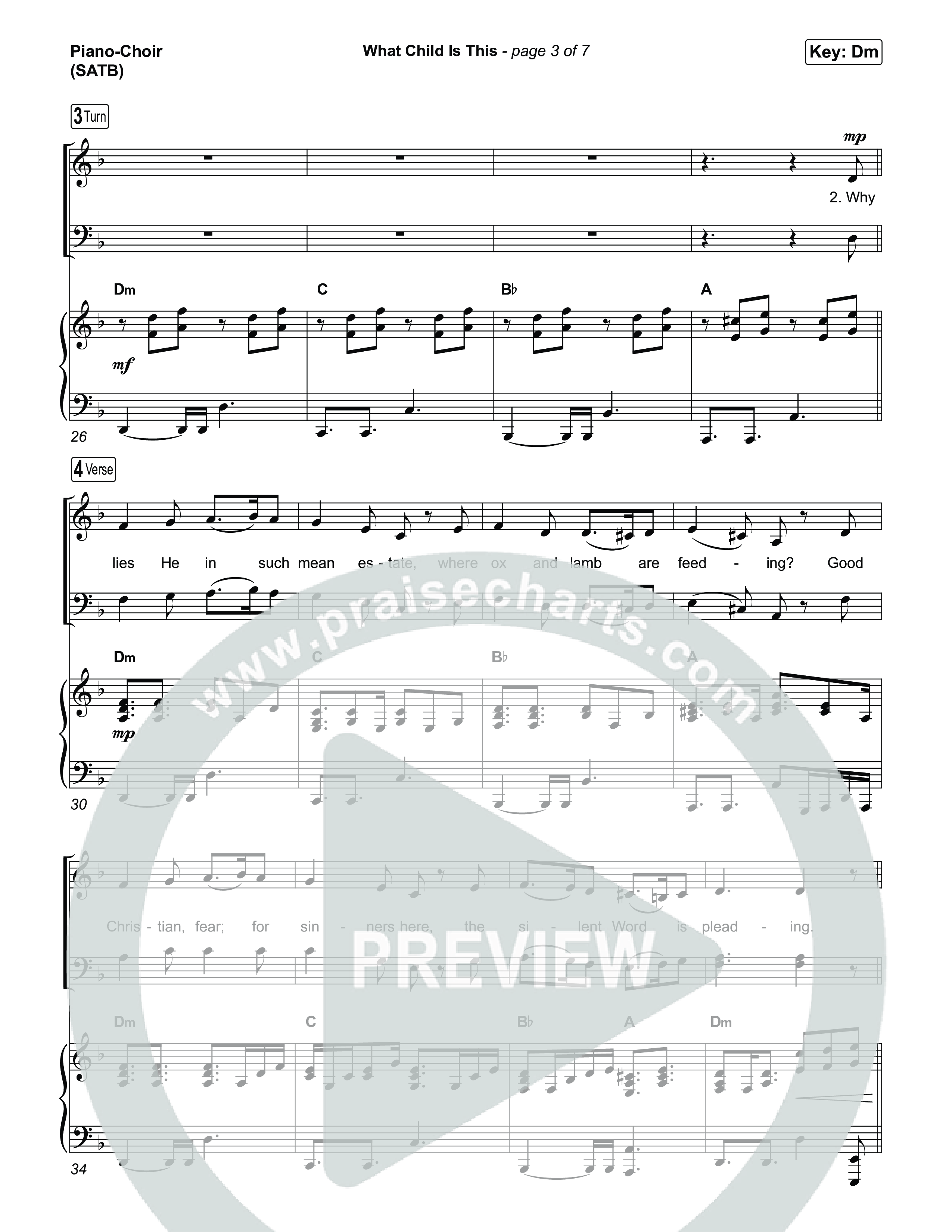 Unto Us (7 Song Choral Collection) Song 6 (Piano SATB) (Travis Cottrell / Brooke Voland / Cheryl Stark / Arr. Mason Brown)