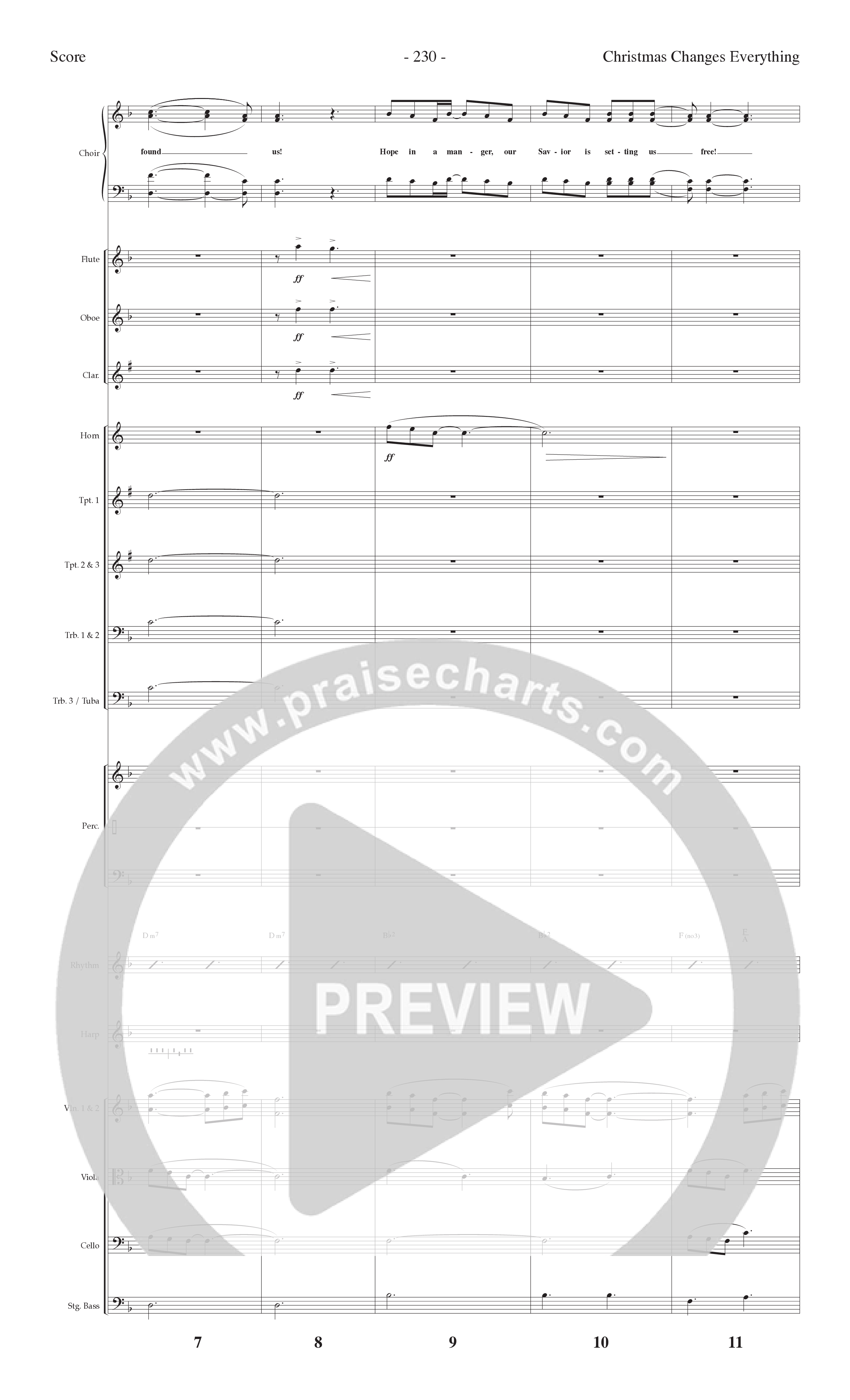 Christmas Changes Everything (13 Song Choral Collection) Song 13 (Orchestration) (Lillenas Choral / Arr. Mike Speck)