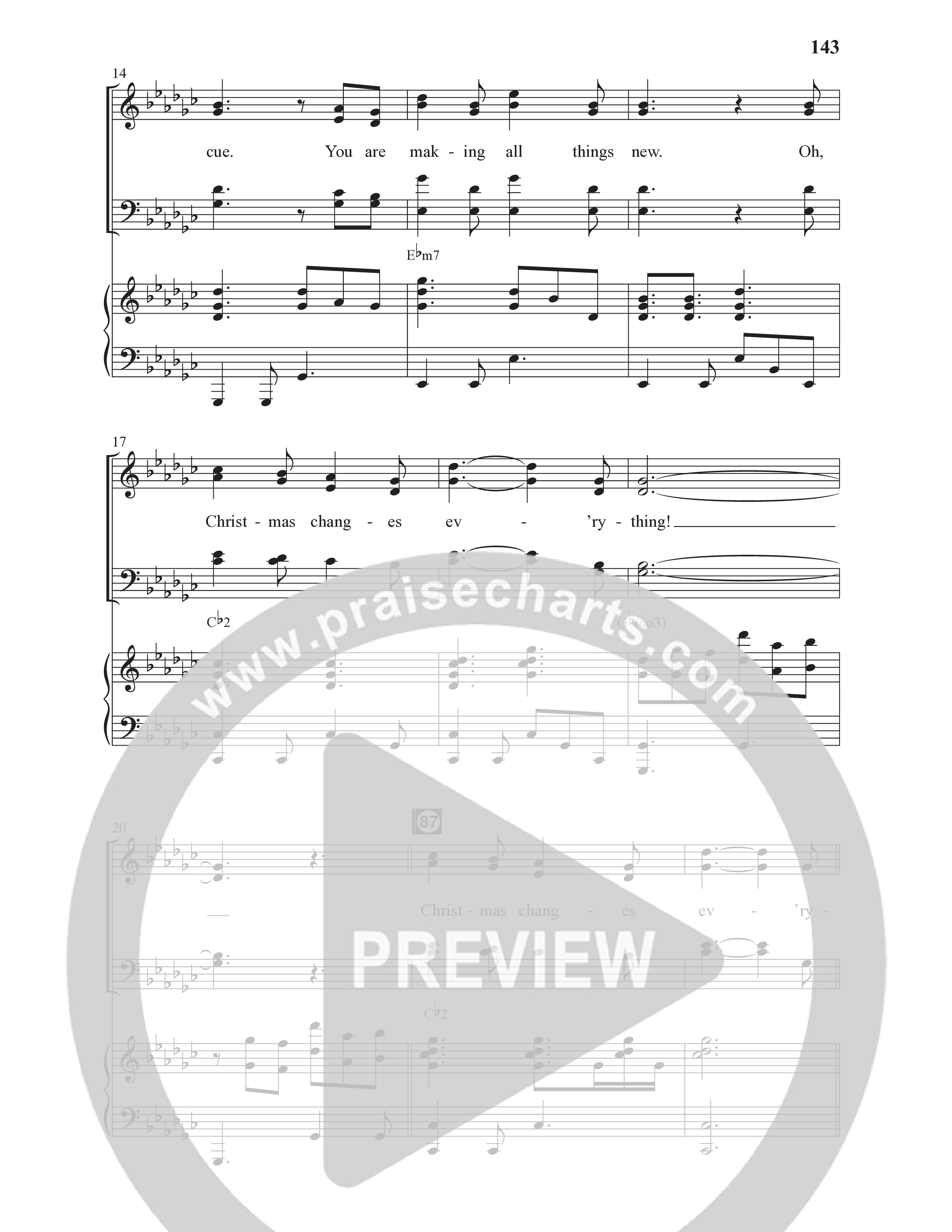 Christmas Changes Everything (13 Song Choral Collection) Song 13 (Piano SATB) (Lillenas Choral / Arr. Mike Speck)